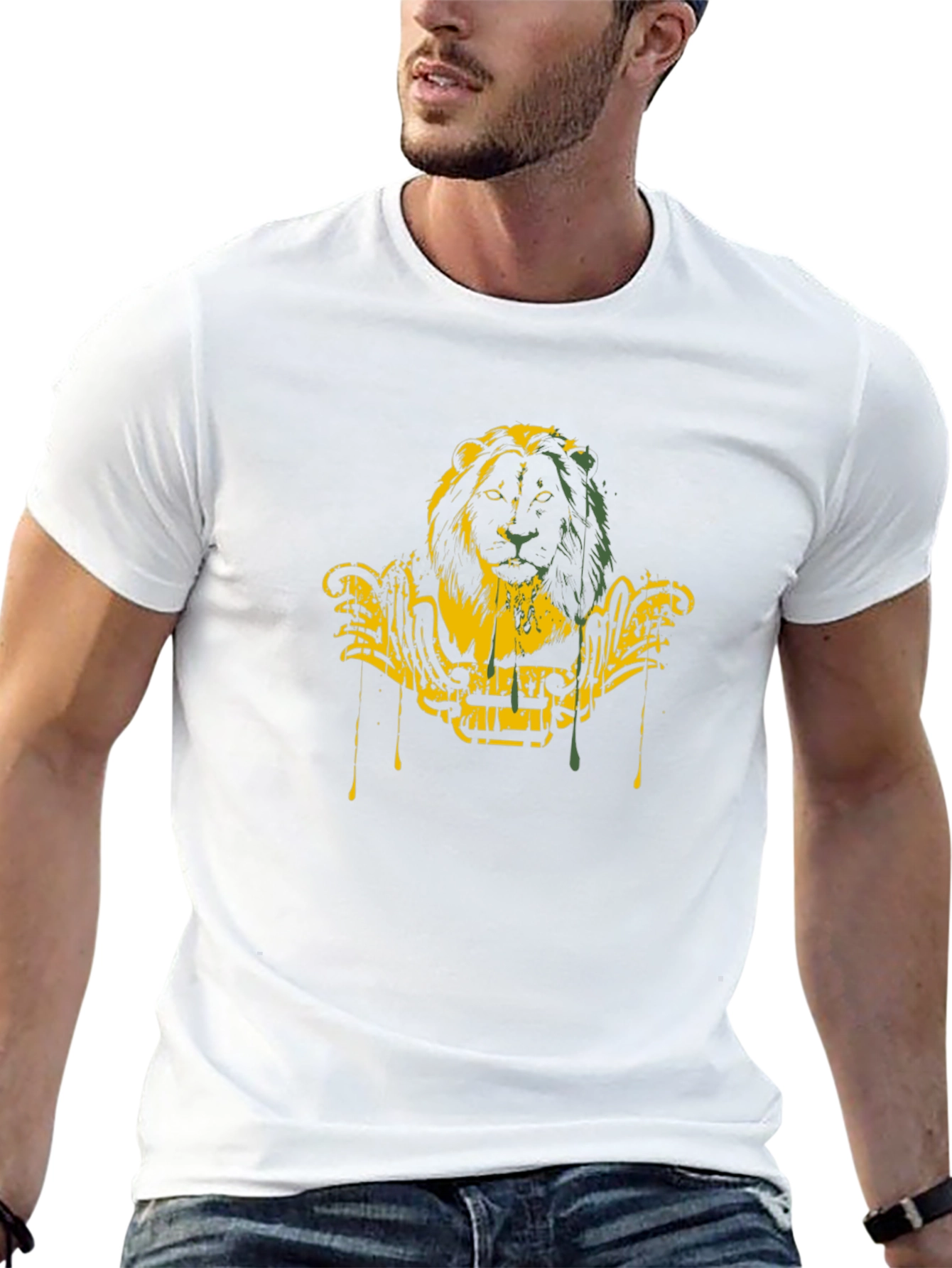 Lion Rasta T-Shirt - Reggae Style