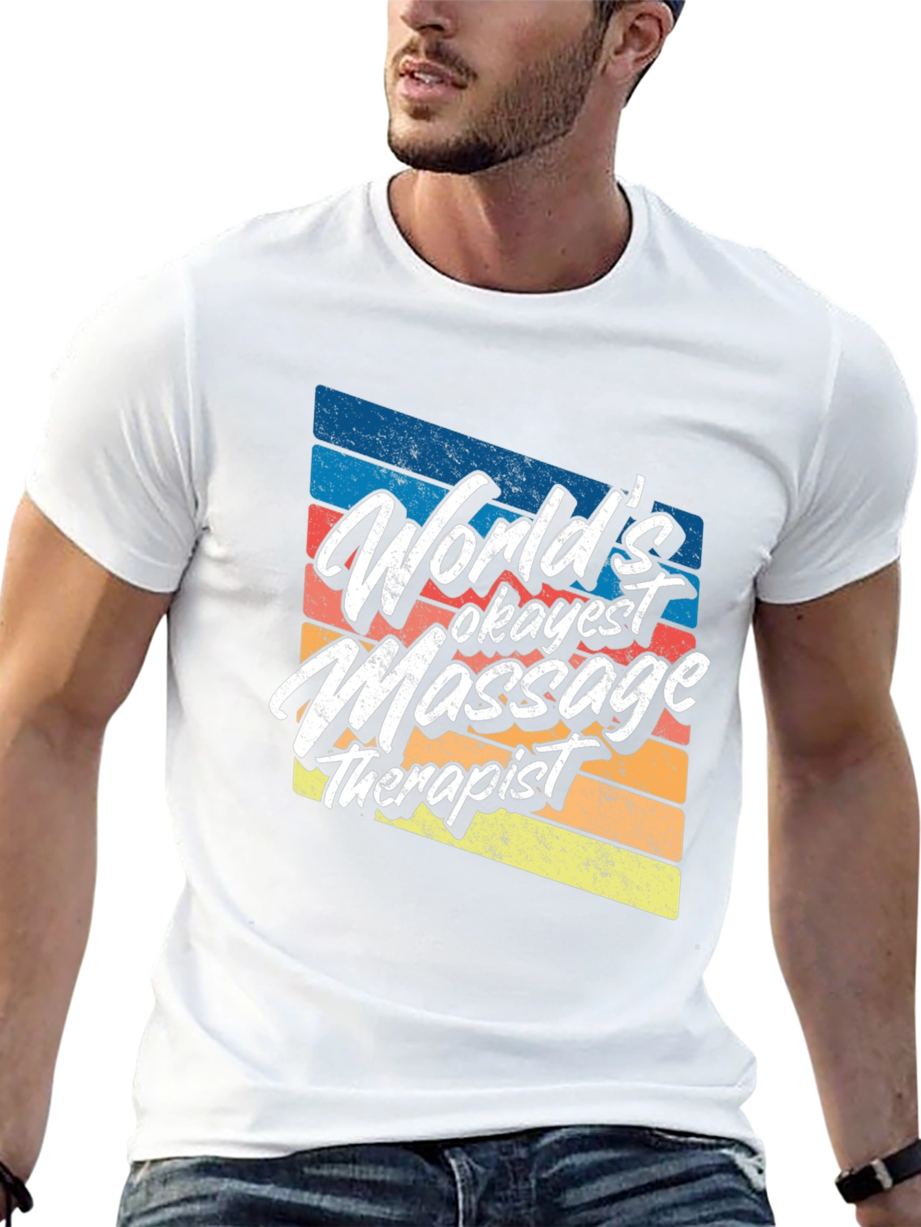 Worlds Okayest Massage Therapist Tee