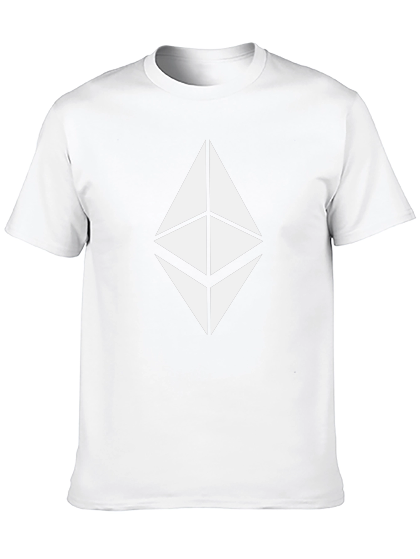 Ethereum Logo Graphic Black T-Shirt