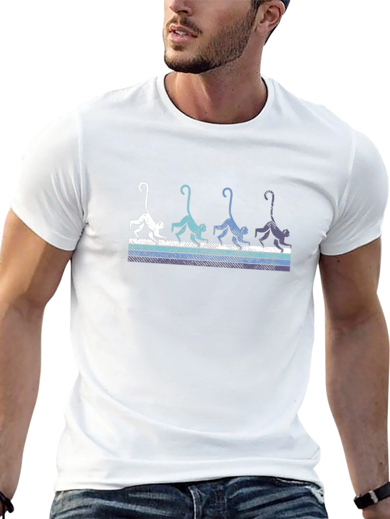 Monkey Abbey Road T-Shirt