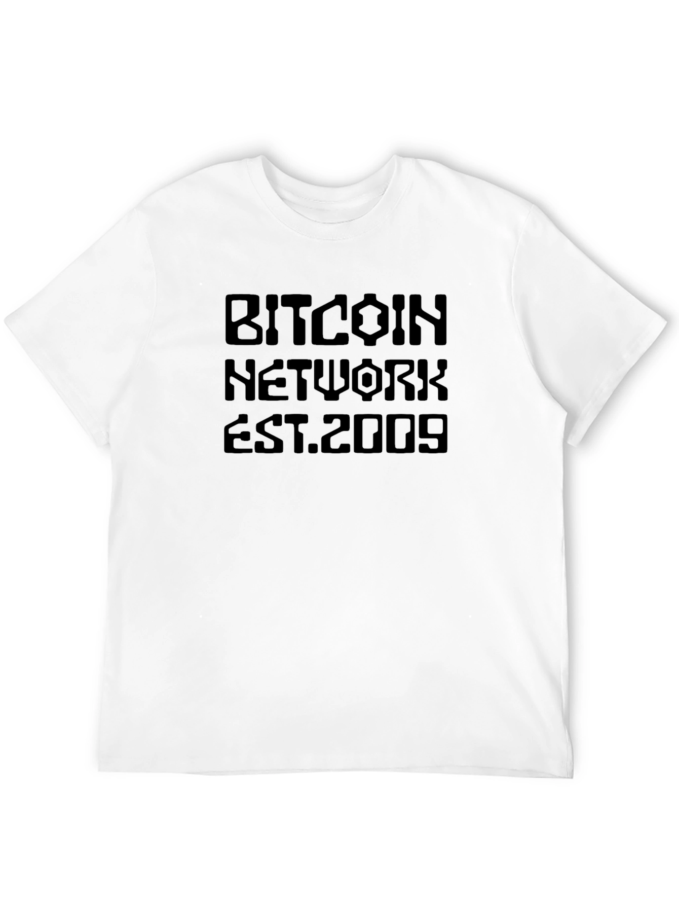Bitcoin Network Est. 2009 Black T-Shirt