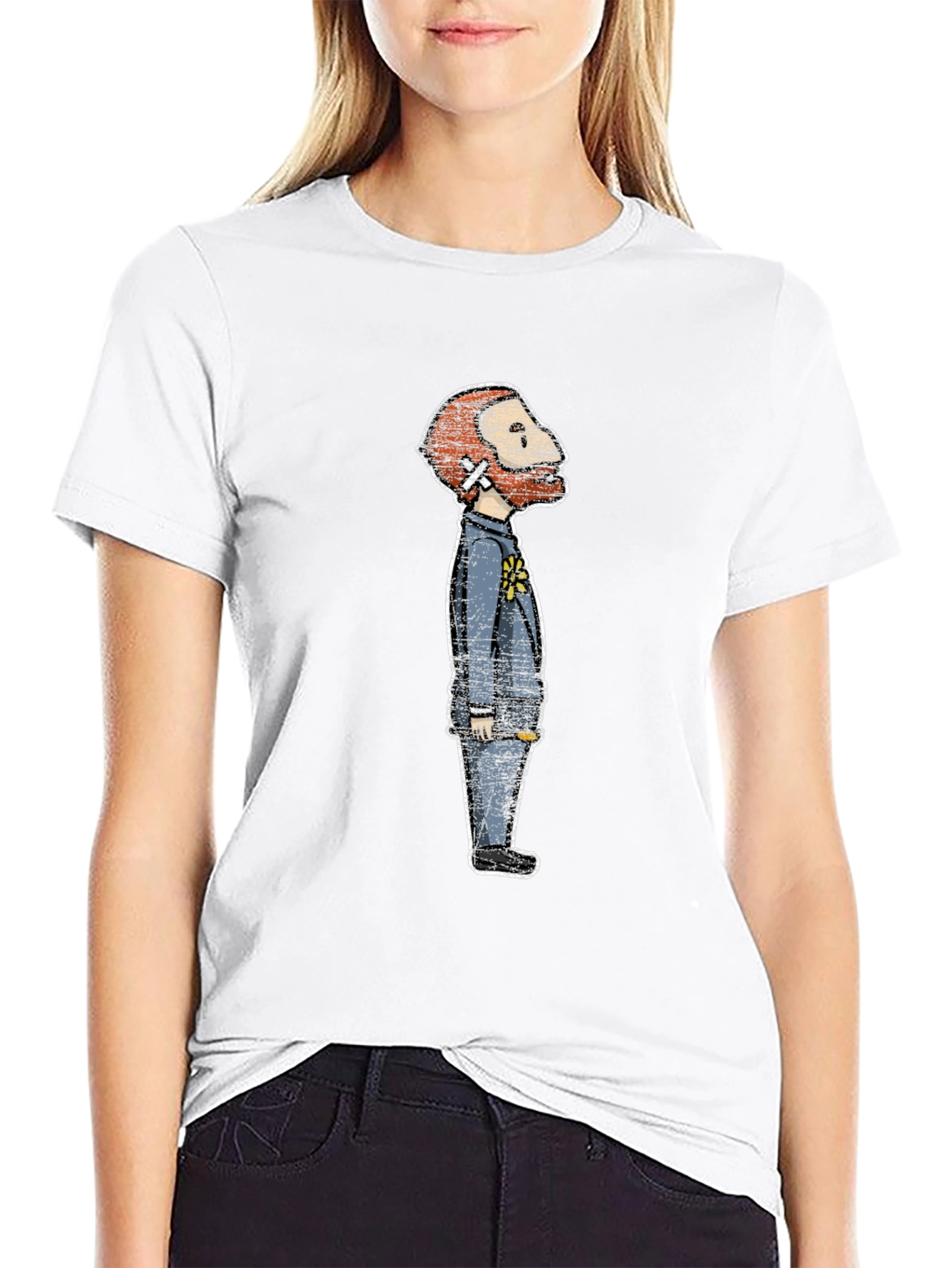 Vincent Van Gogh Cartoon T-Shirt
