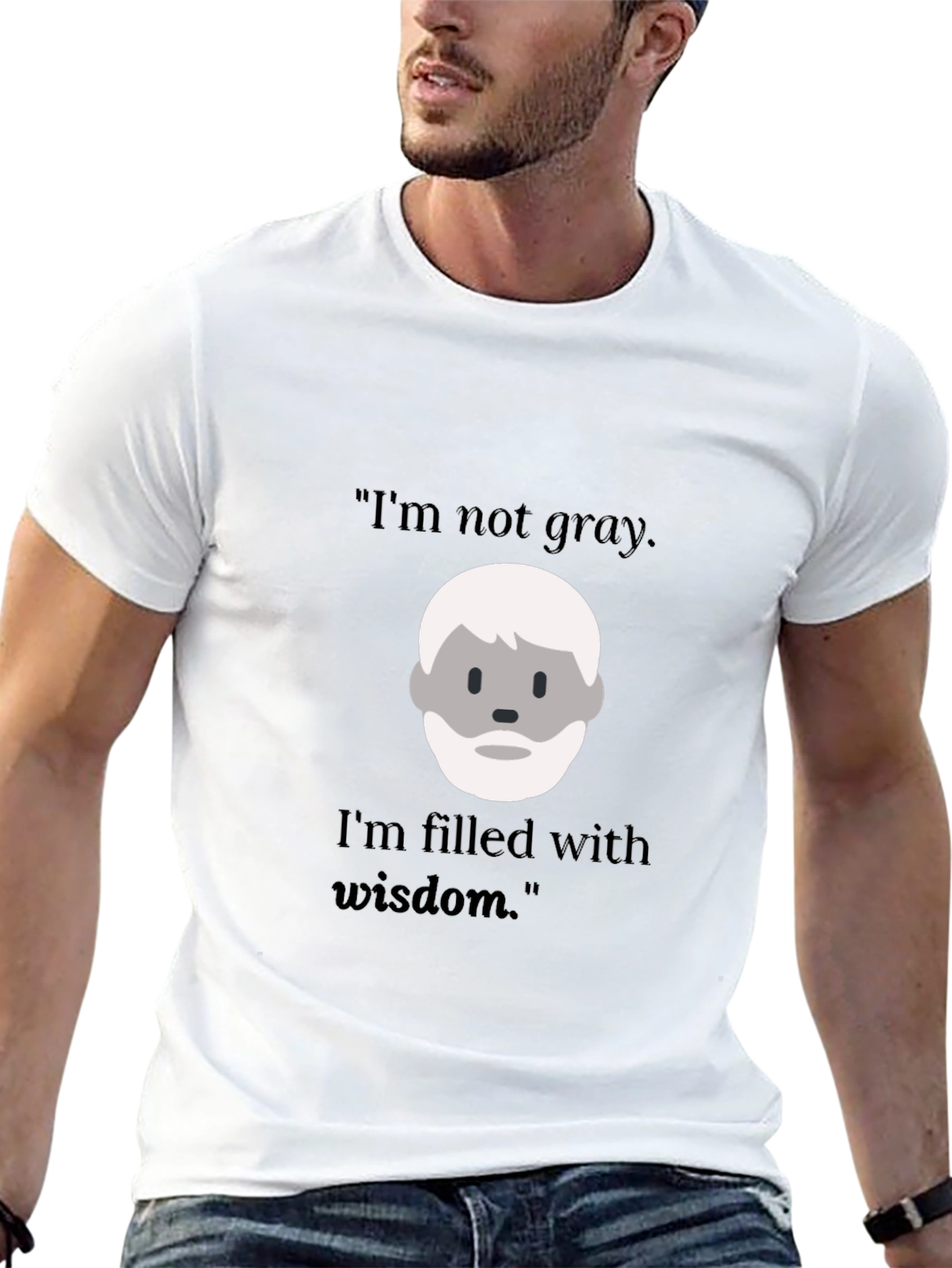 Wisdom Filled Mens Graphic Tee
