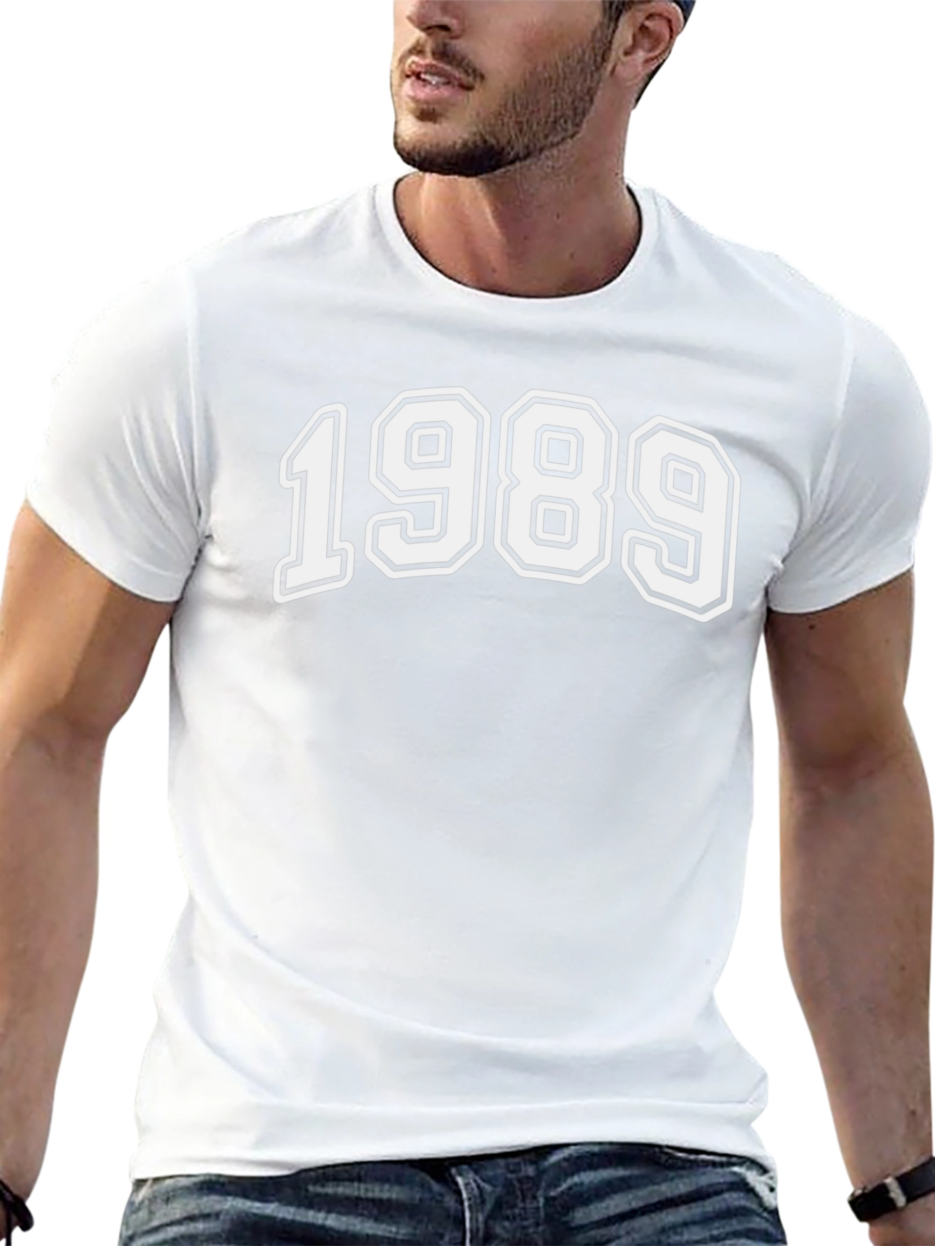 1989 Graphic Tee - Retro Style Black T-Shirt