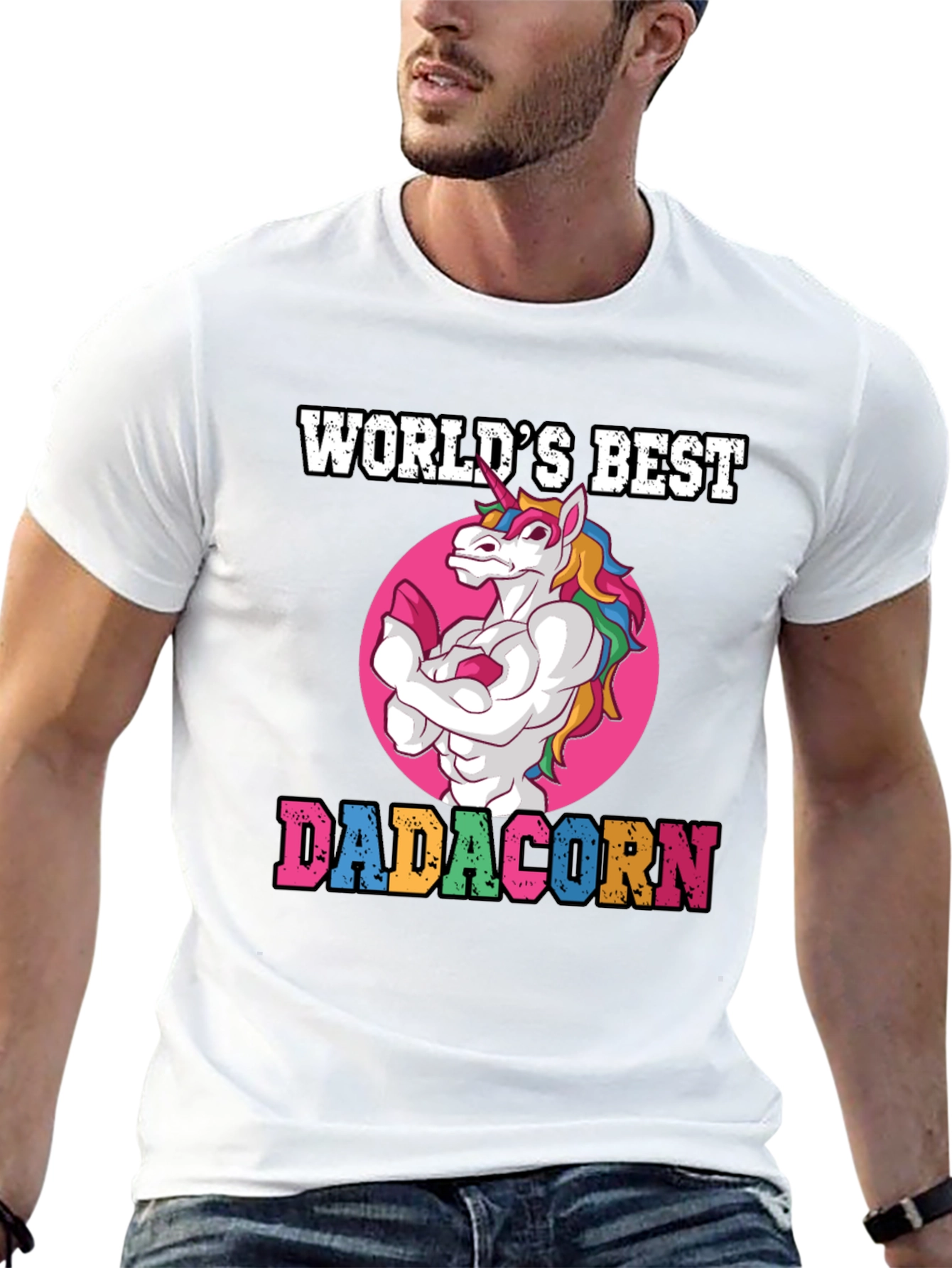 Worlds Best Dadacorn T-Shirt