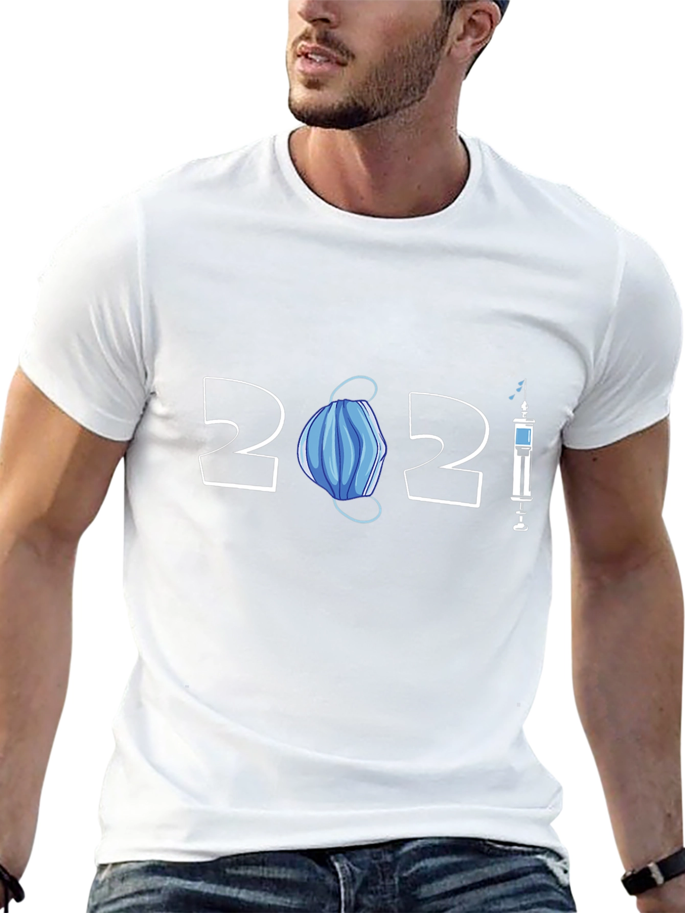 2021 Mask & Vaccine T-Shirt