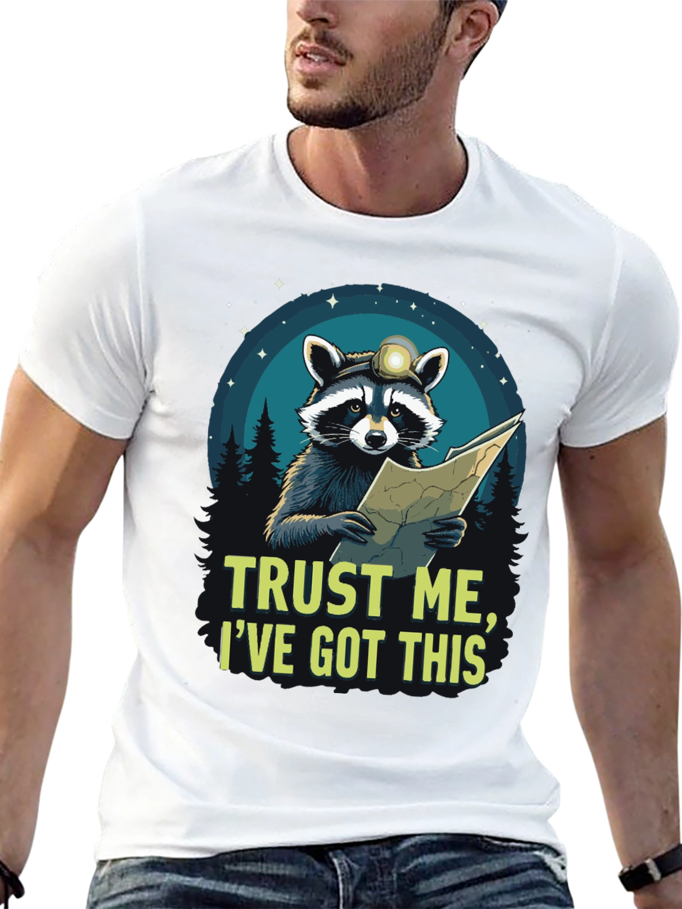 Trust Me Raccoon T-Shirt - Funny Explorer
