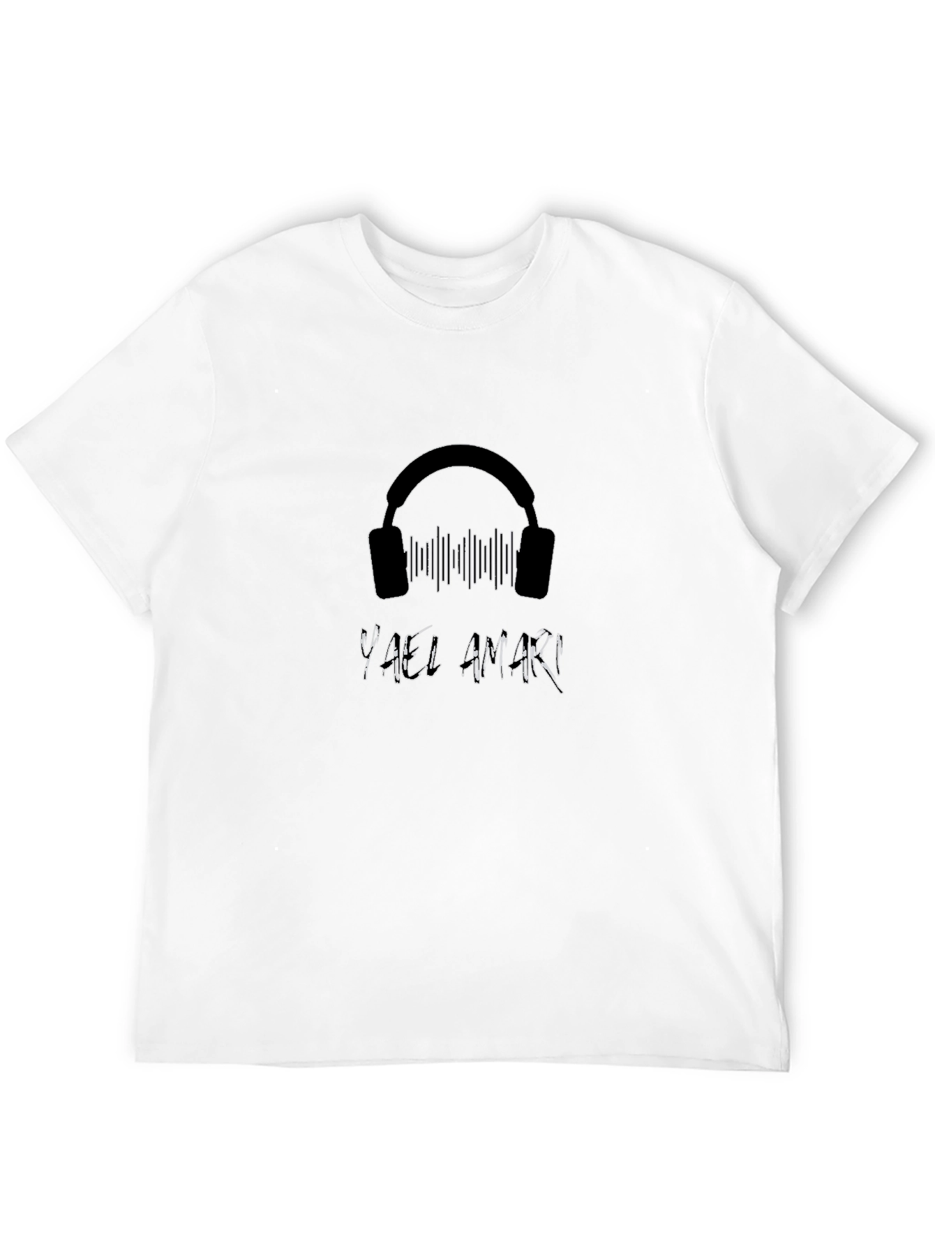 Yael Amaki Headphone Graphic T-Shirt