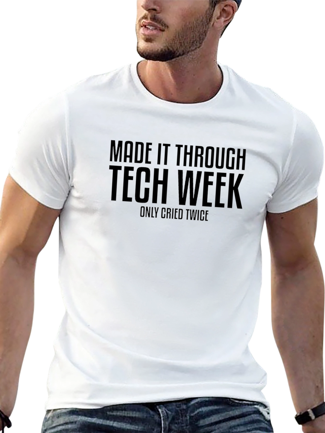 Tech Week Survivor T-Shirt - Only Cried Twice