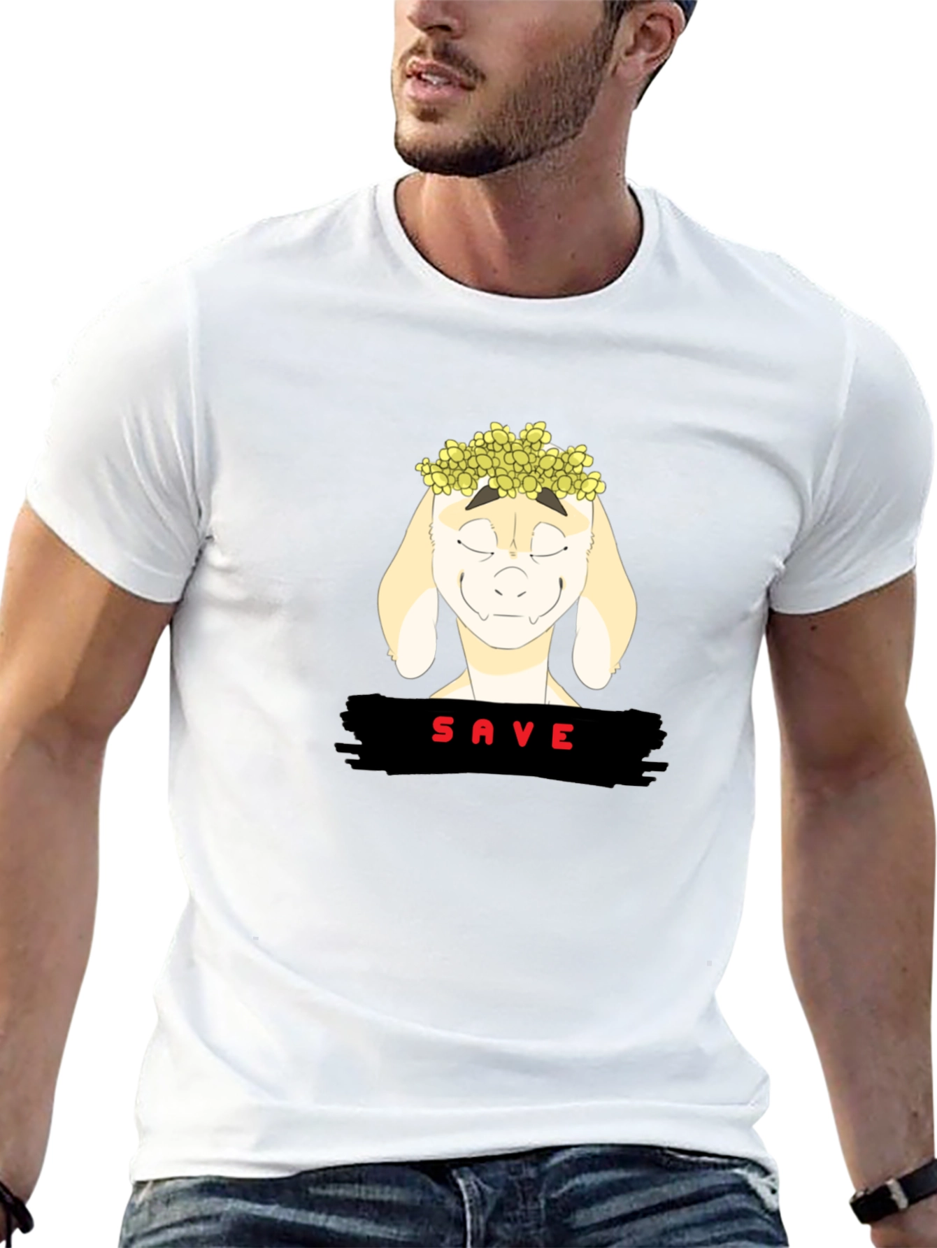 SAVE Graphic Tee - Undertale Asriel Dreemurr Inspired