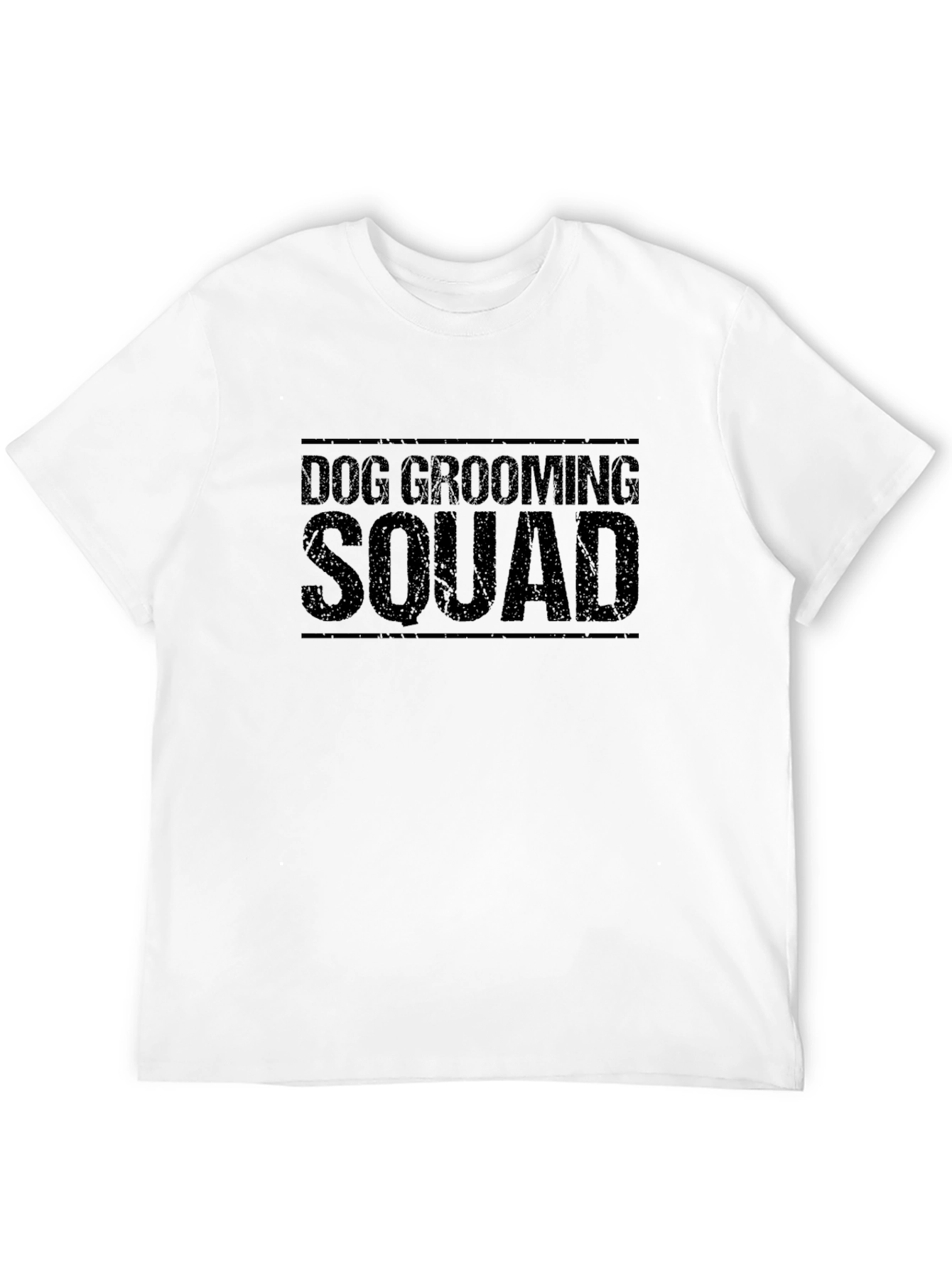 Dog Grooming Squad Black T-Shirt