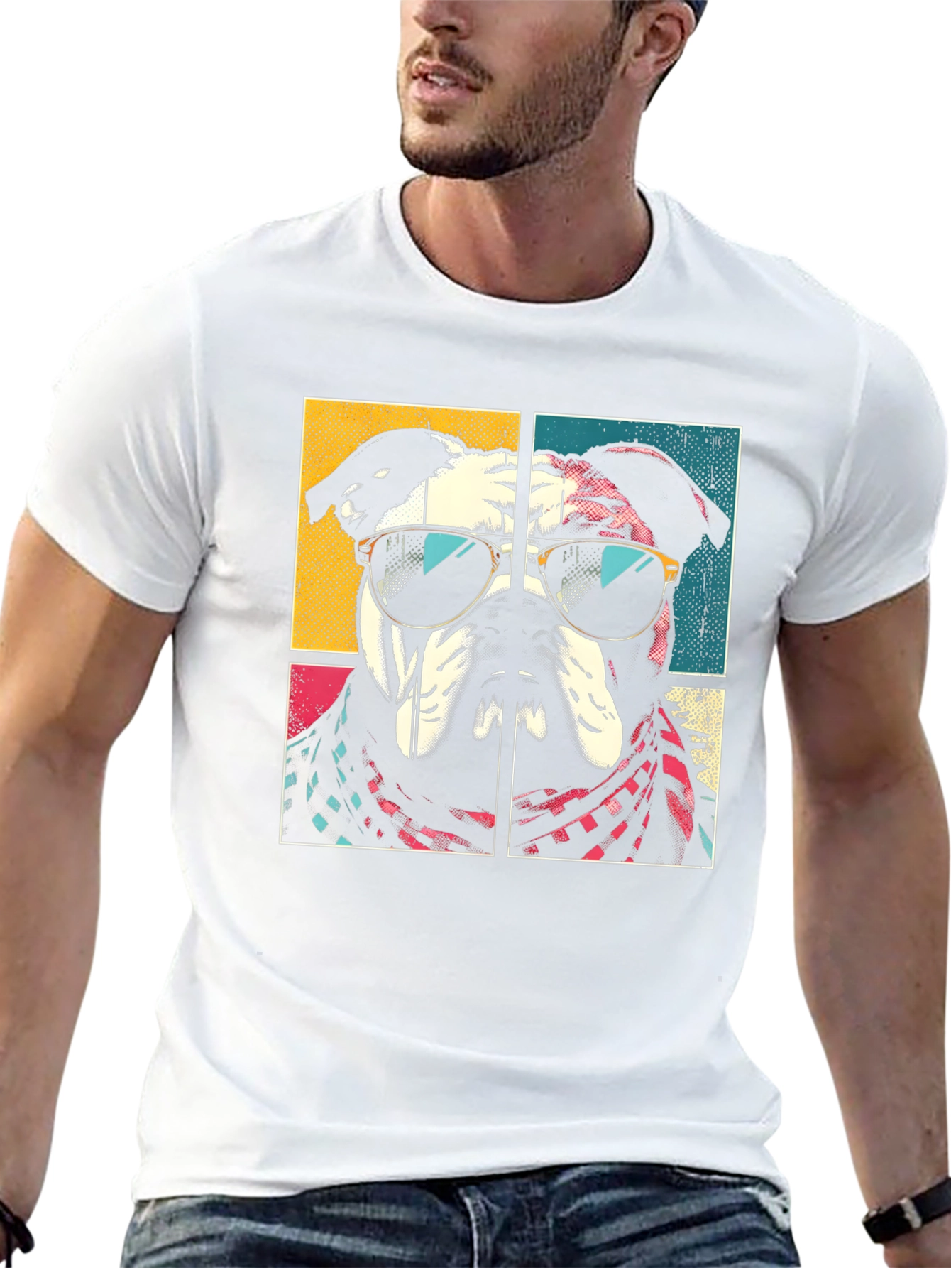 Cool Bulldog T-Shirt | Funny Bulldog Lover Tee | Cute Dog Graphic Shirt | Dog Lover Gift | Free Shipping $50+