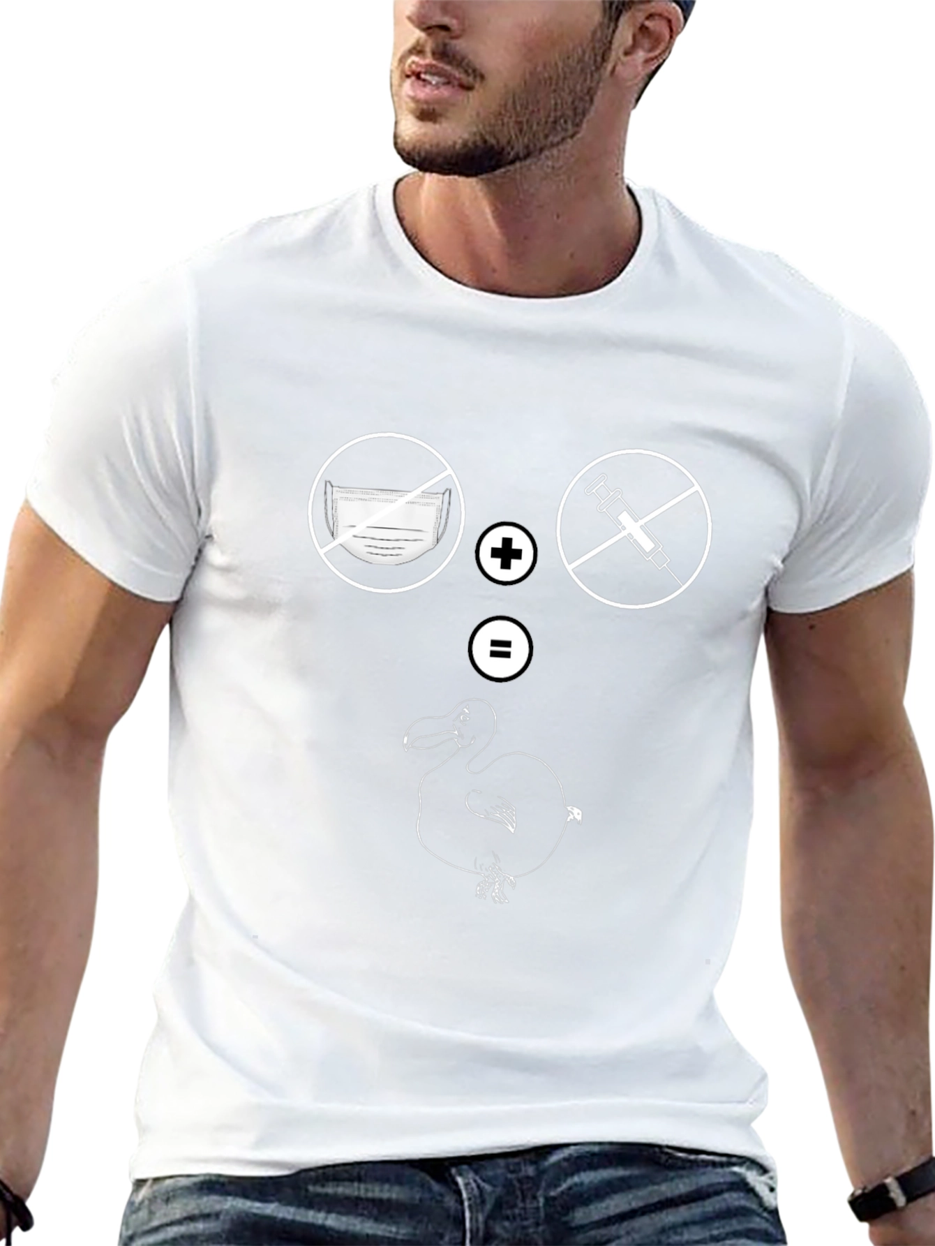 Anti-Mask Anti-Vax Dodo Bird T-Shirt