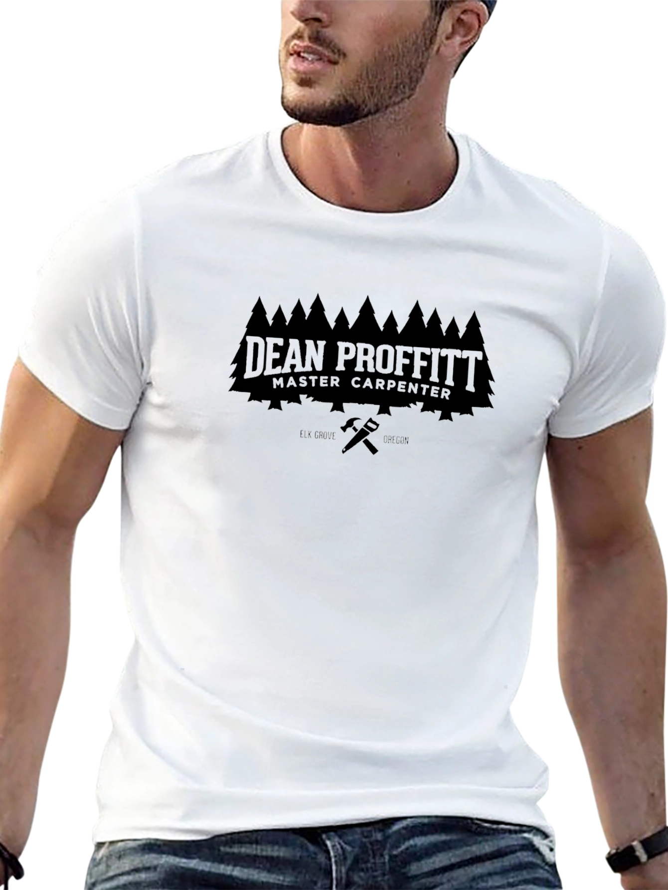 Dean Proffitt Master Carpenter Black T-Shirt