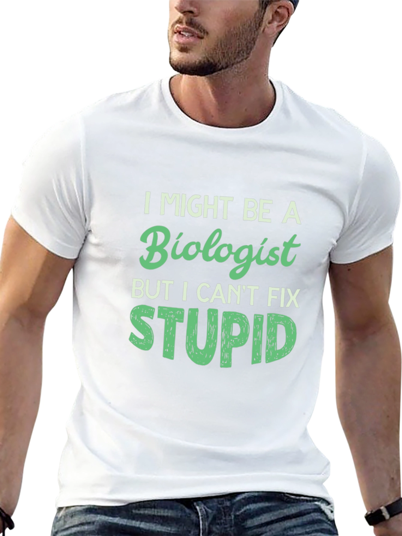 Biologist Humor Graphic Tee Shirt