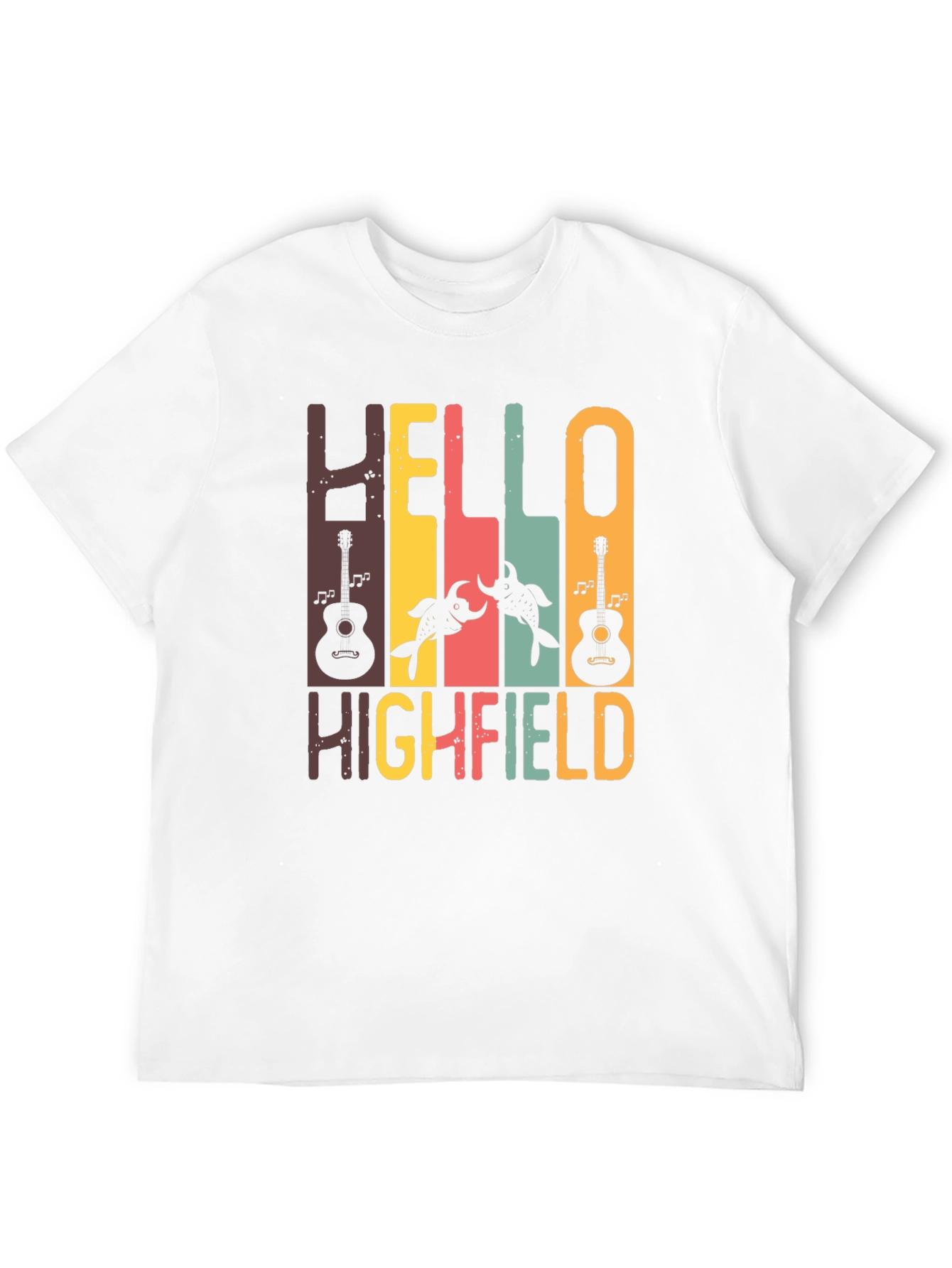Hello Highfield Graphic T-Shirt - Music Festival Tee