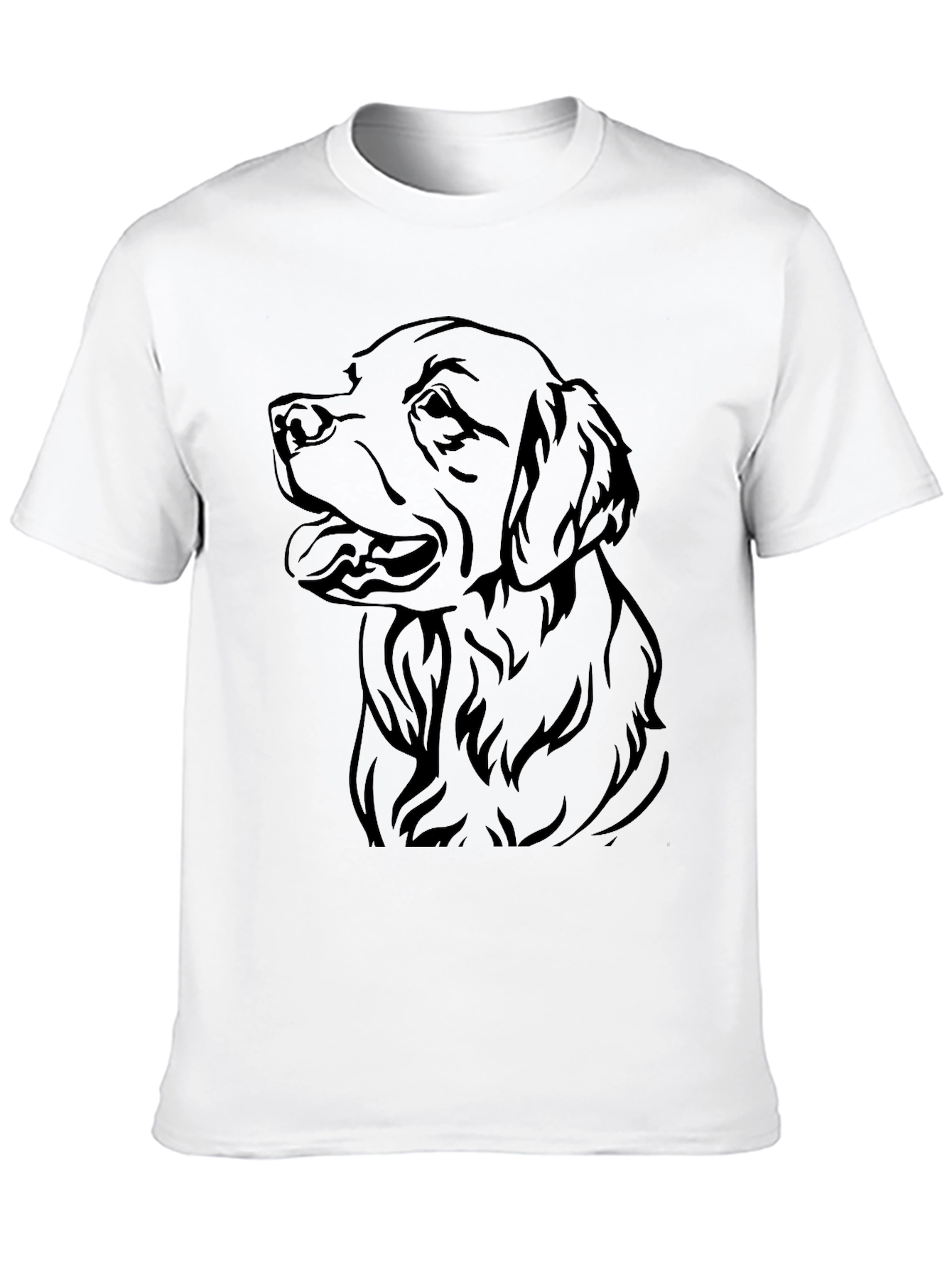 Minimal Dog Graphic T-Shirt – Classic Dog Lover Tee