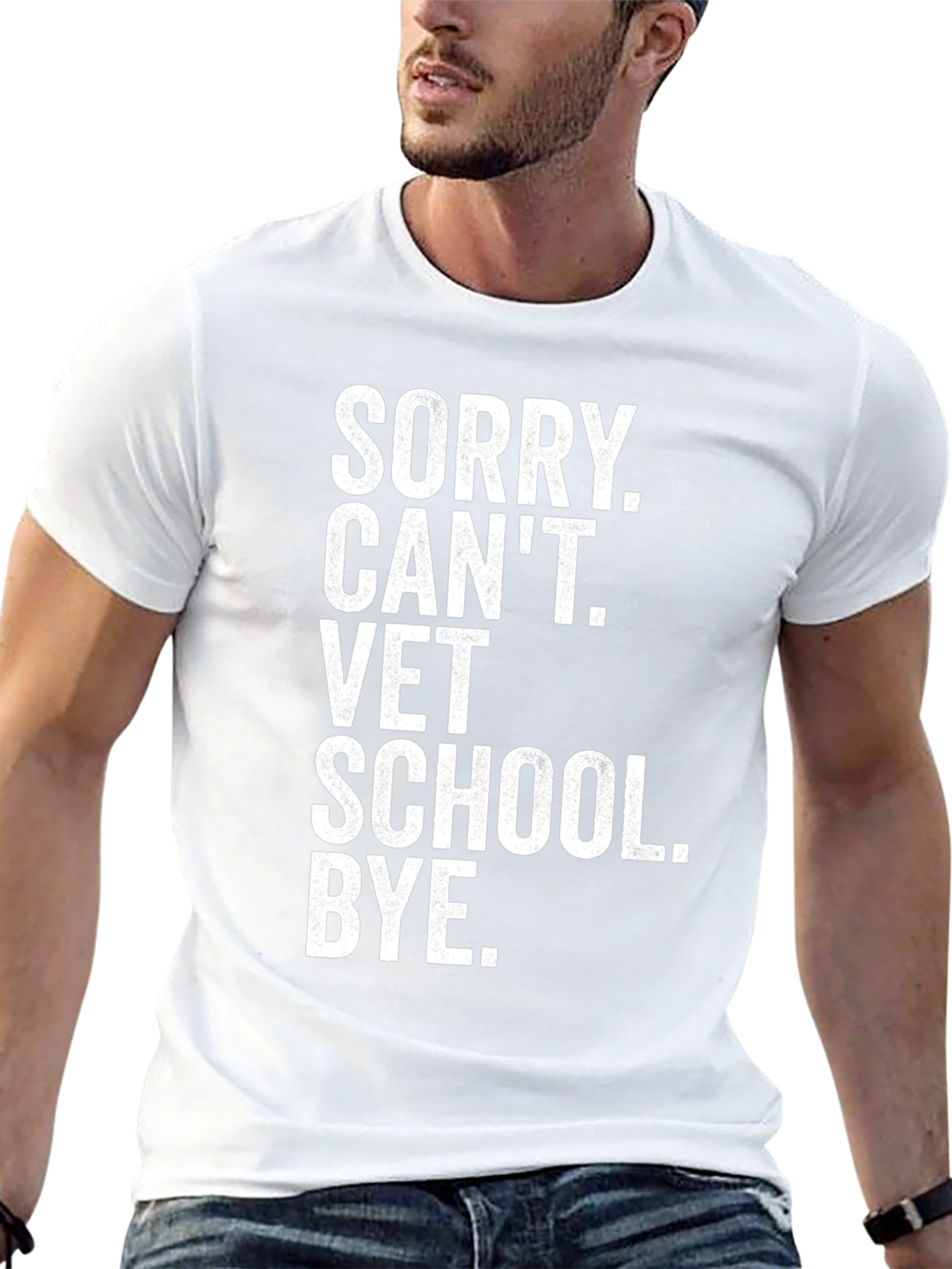 Sorry Cant Vet School T-Shirt