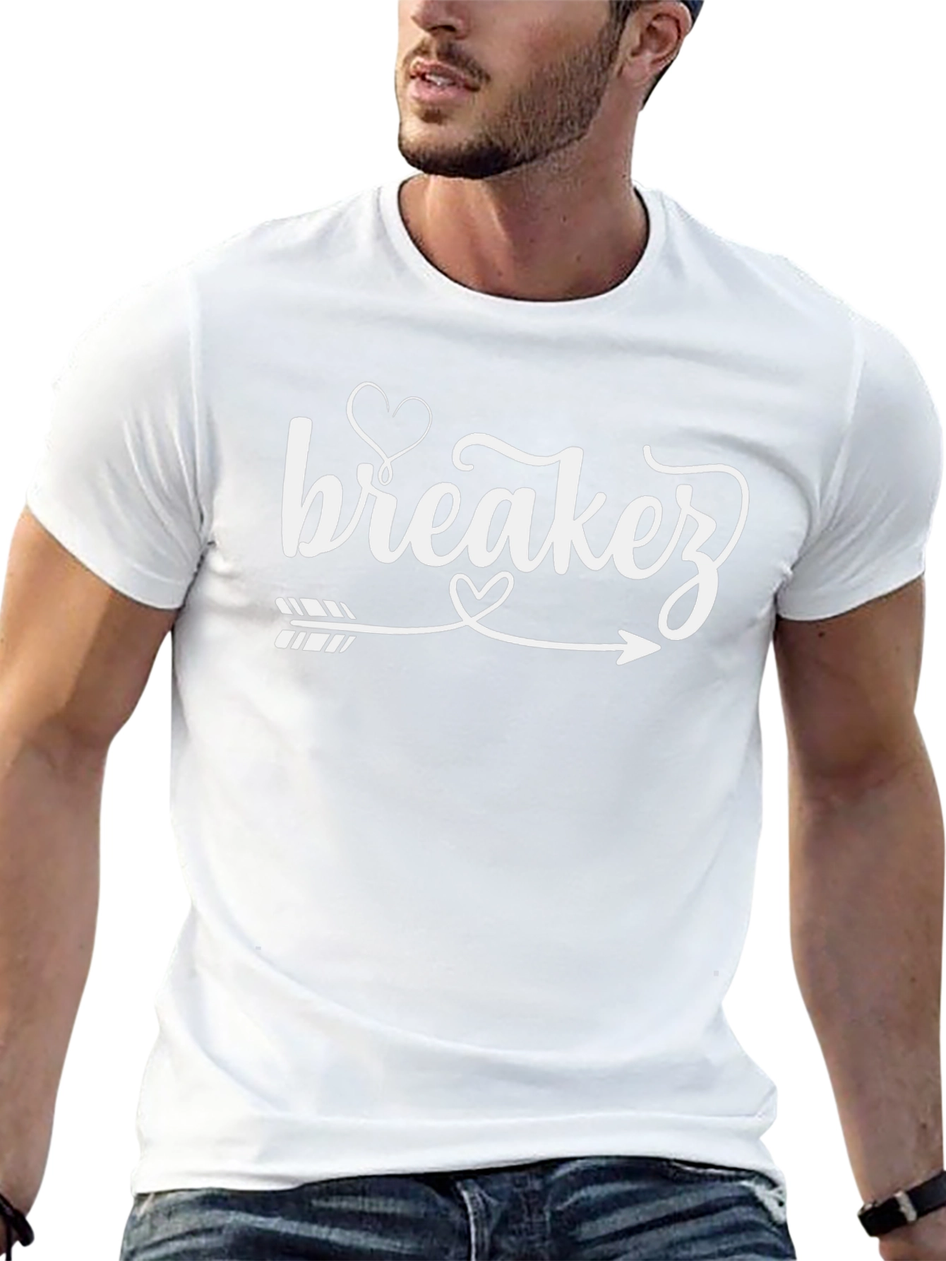 Breakerz Heart Arrow Graphic T-Shirt