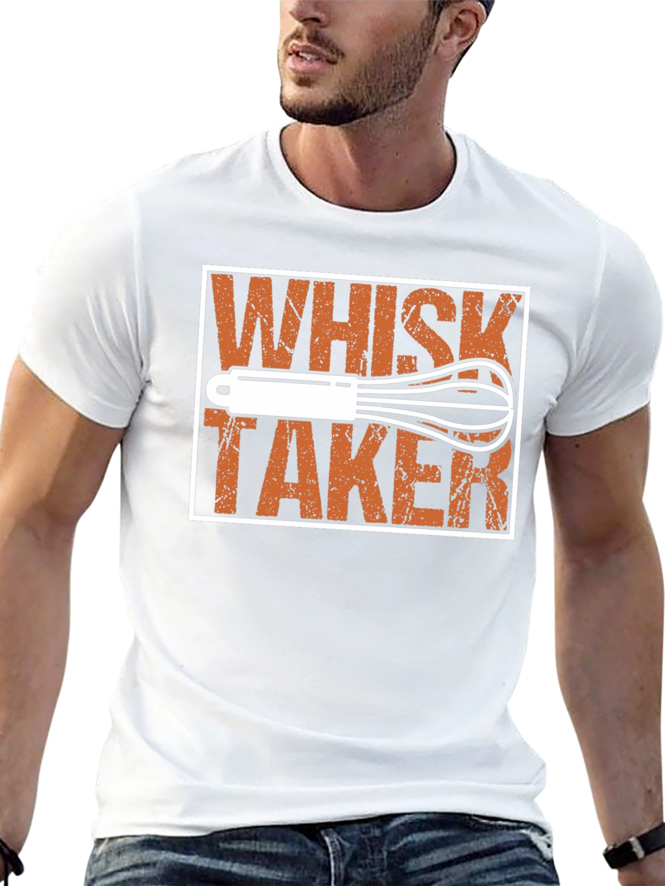 Whisk Taker Graphic Tee - Funny Chef Shirt