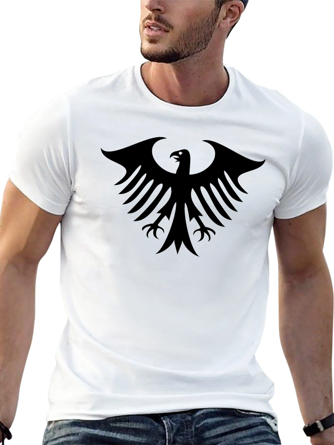 Black Eagle Graphic Tee - Mens