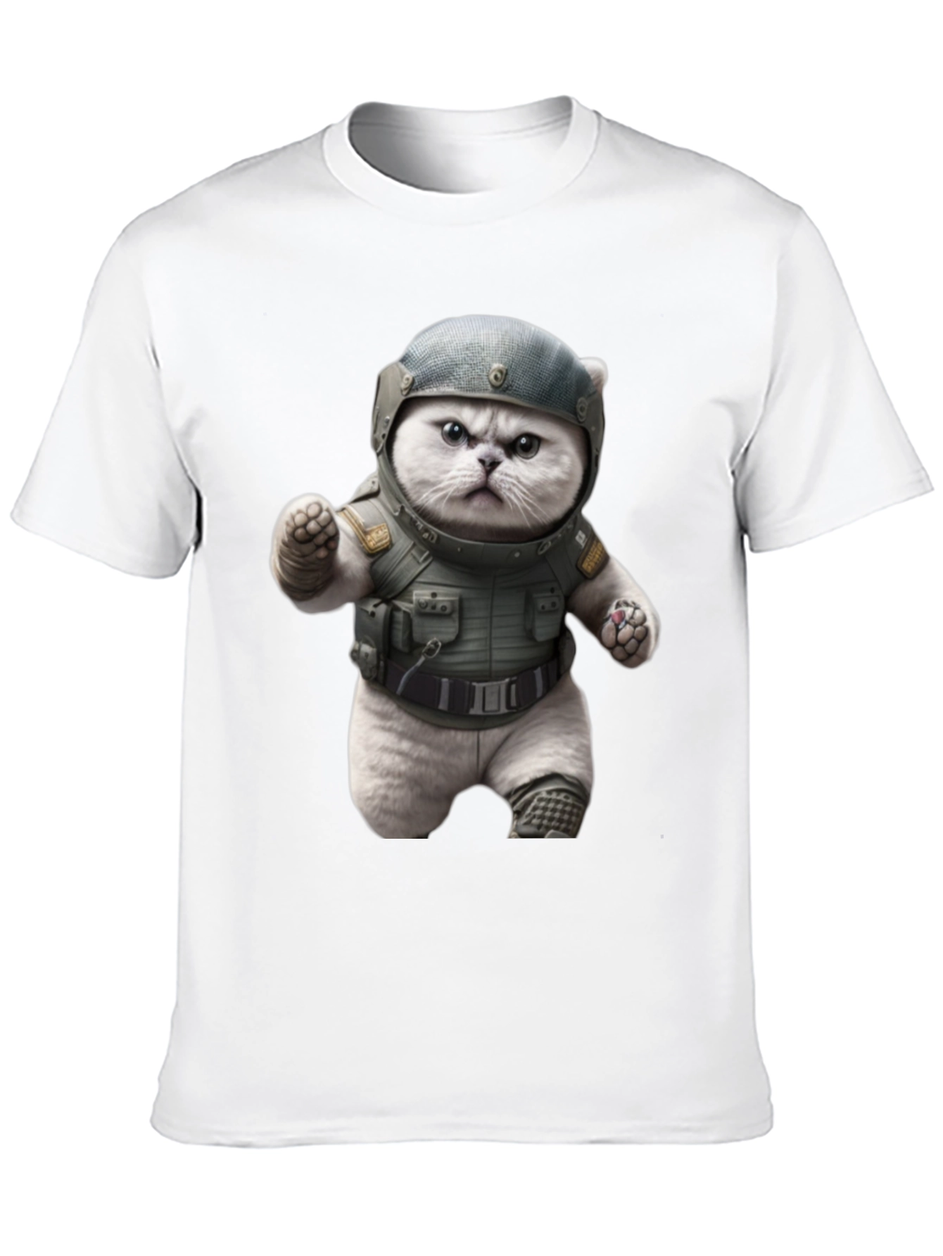 Tactical Cat T-Shirt - Military Grade Humor