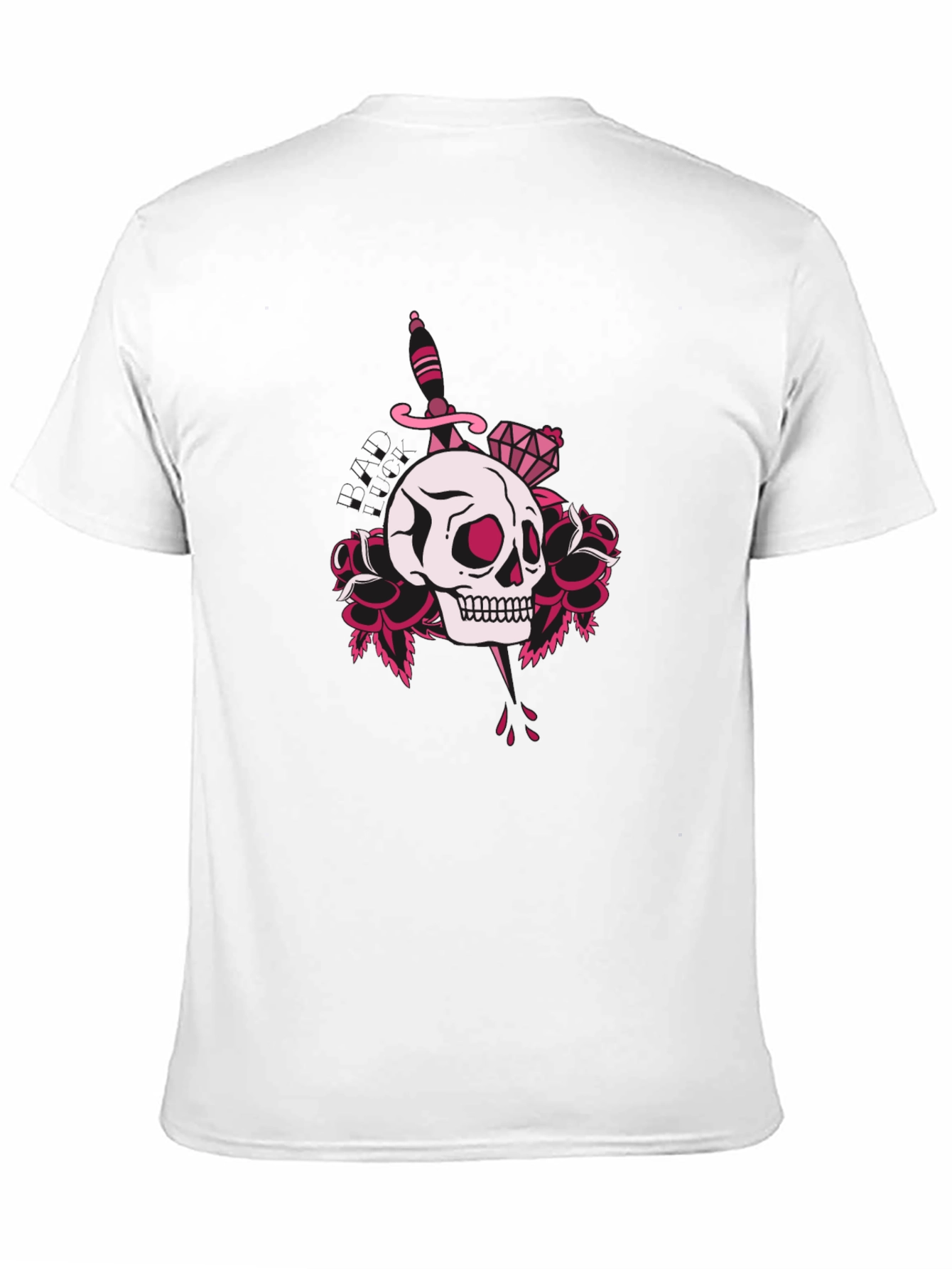 Skull & Dagger Graphic Tee - Classic Black T-Shirt