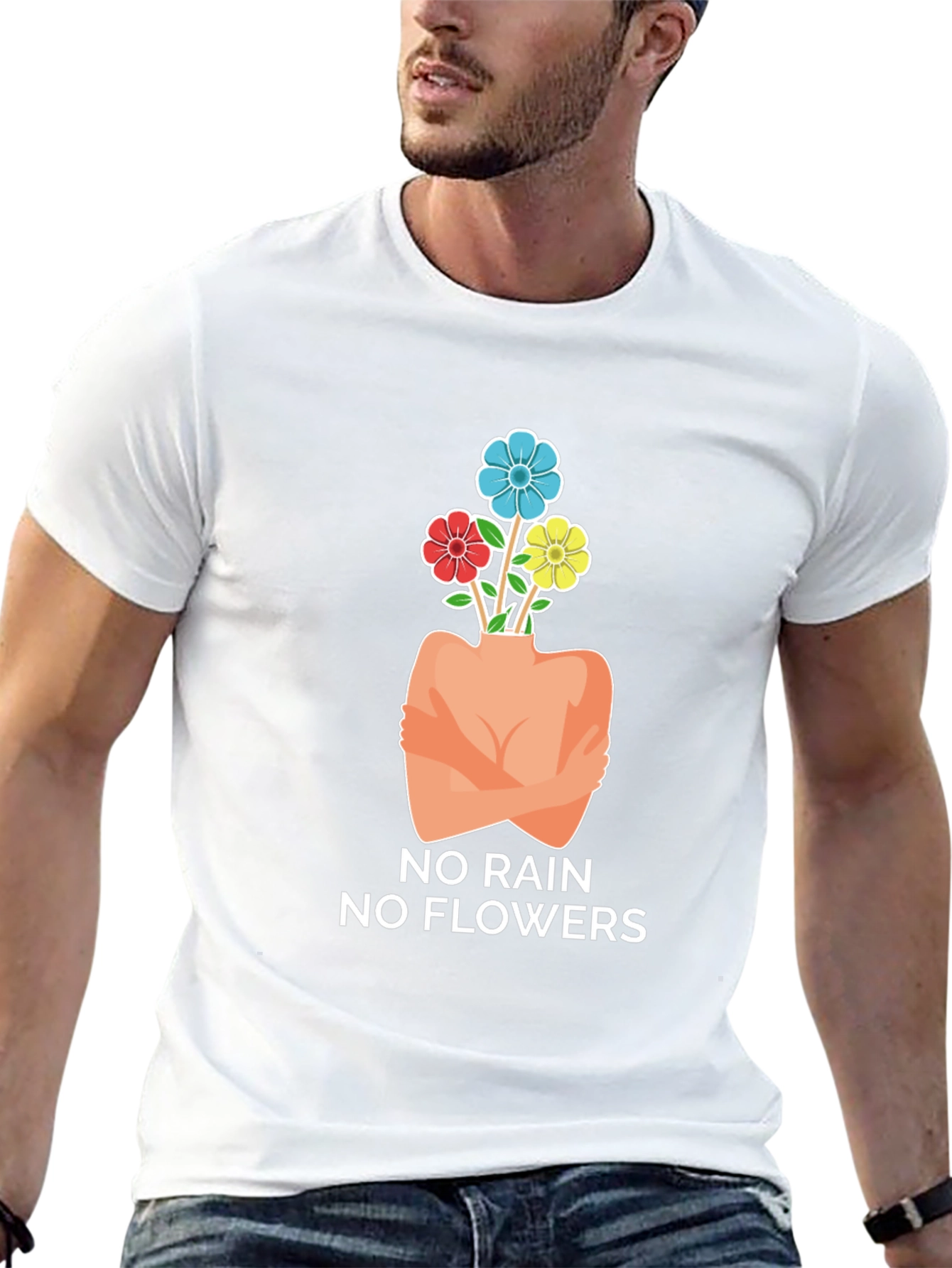 No Rain No Flowers Graphic Tee