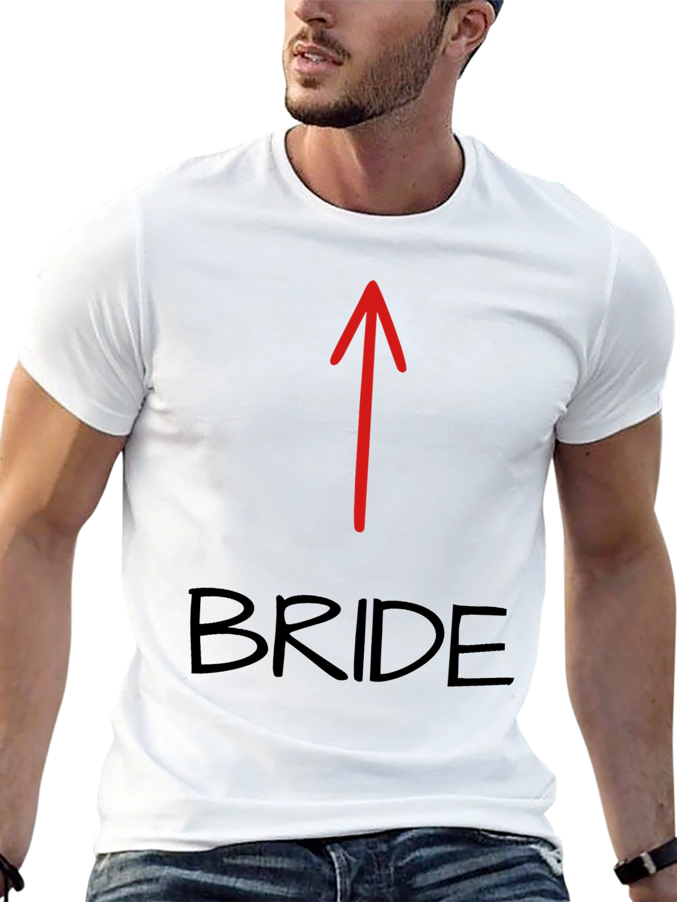 Bride Arrow Novelty T-Shirt