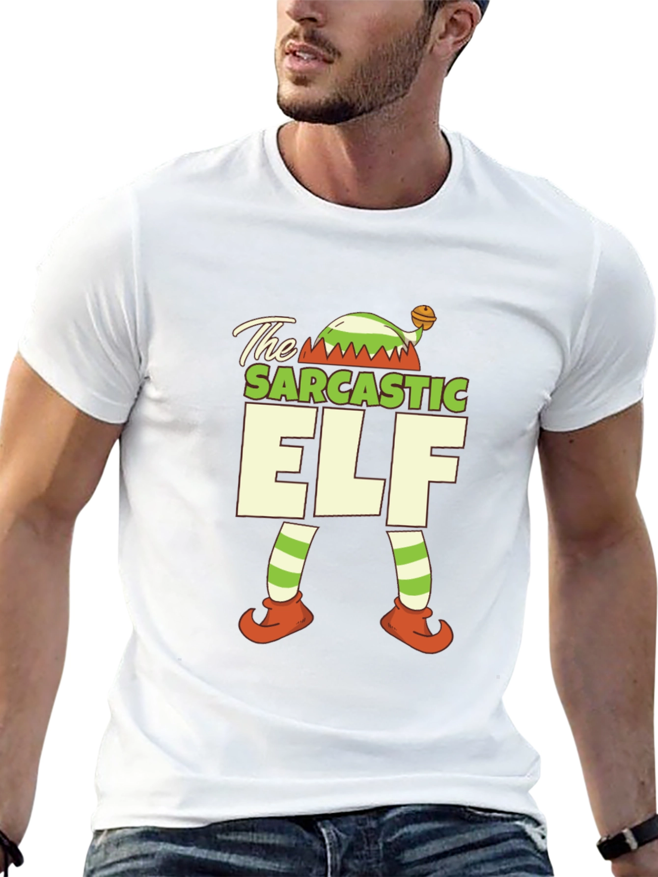 Sarcastic Elf Holiday T-Shirt