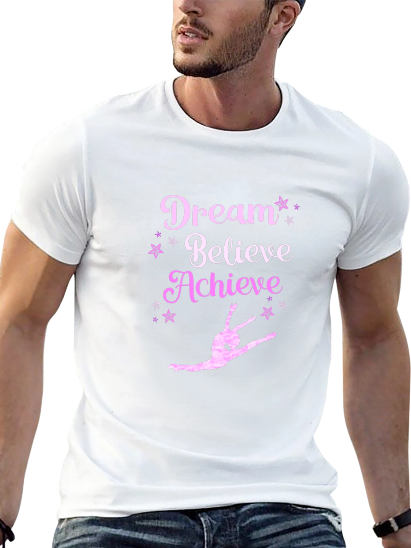 Dream Believe Achieve Gymnastics T-Shirt