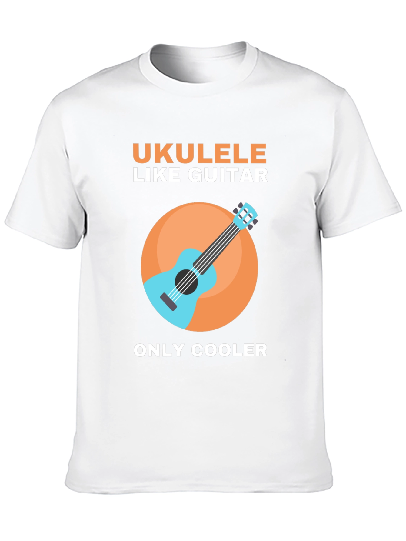 Ukulele Like Guitar Graphic Tee