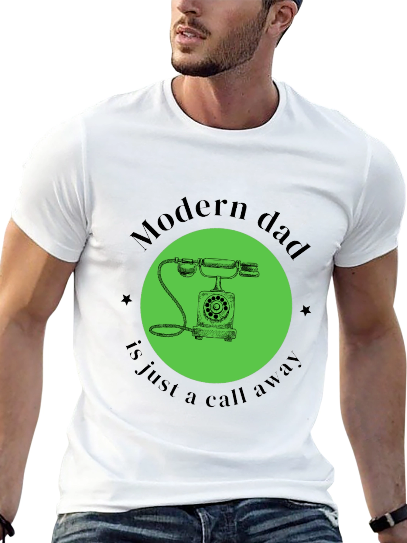 Modern Dad T-Shirt - Novelty Graphic Tee