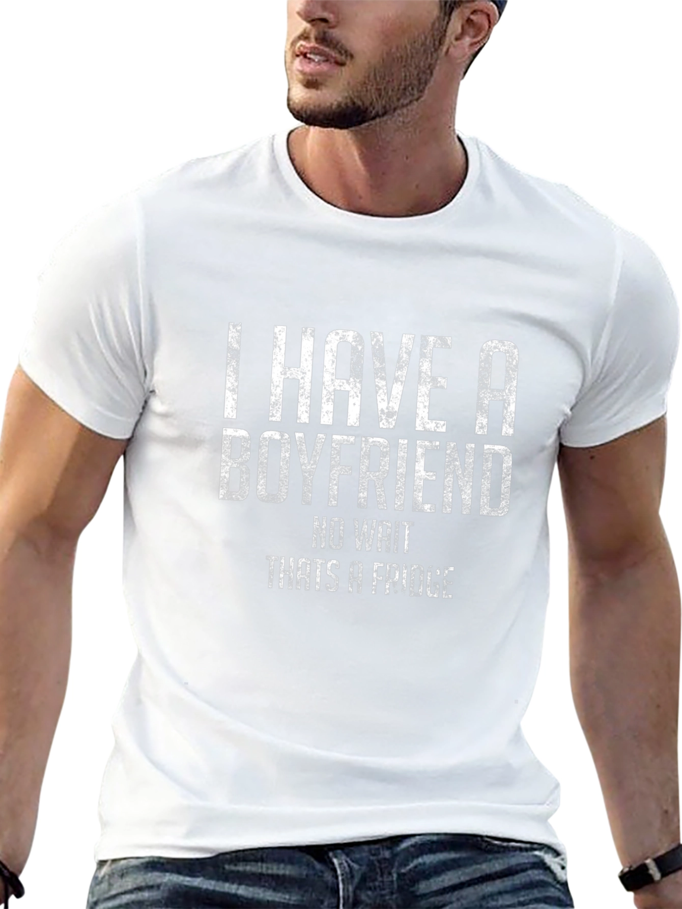 Funny I have a boyfriend Graphic T-Shirt
