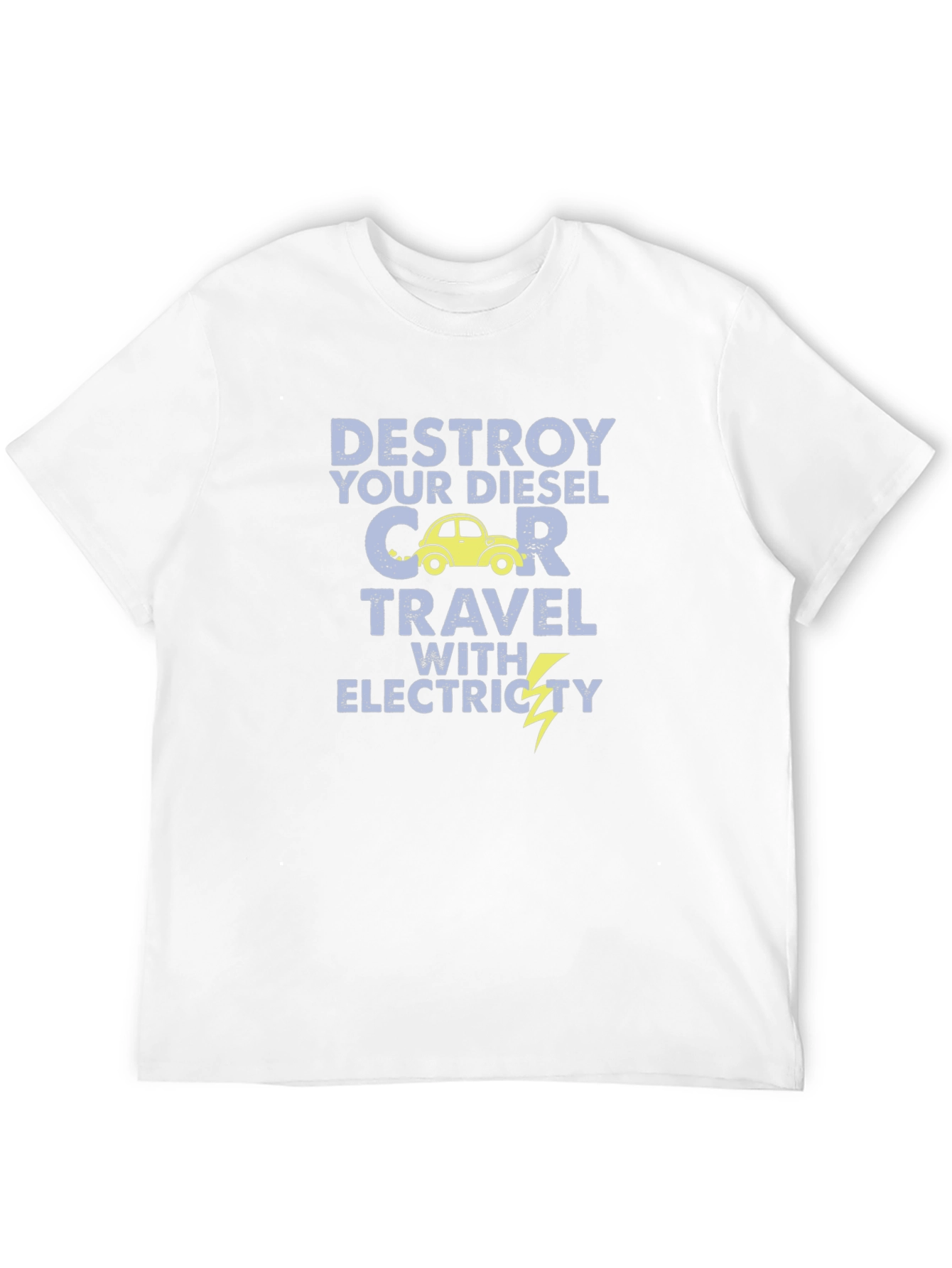Destroy Diesel Car Electric Travel T-Shirt
