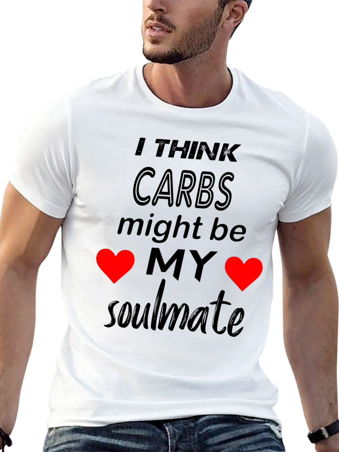 Carbs My Soulmate Graphic T-Shirt