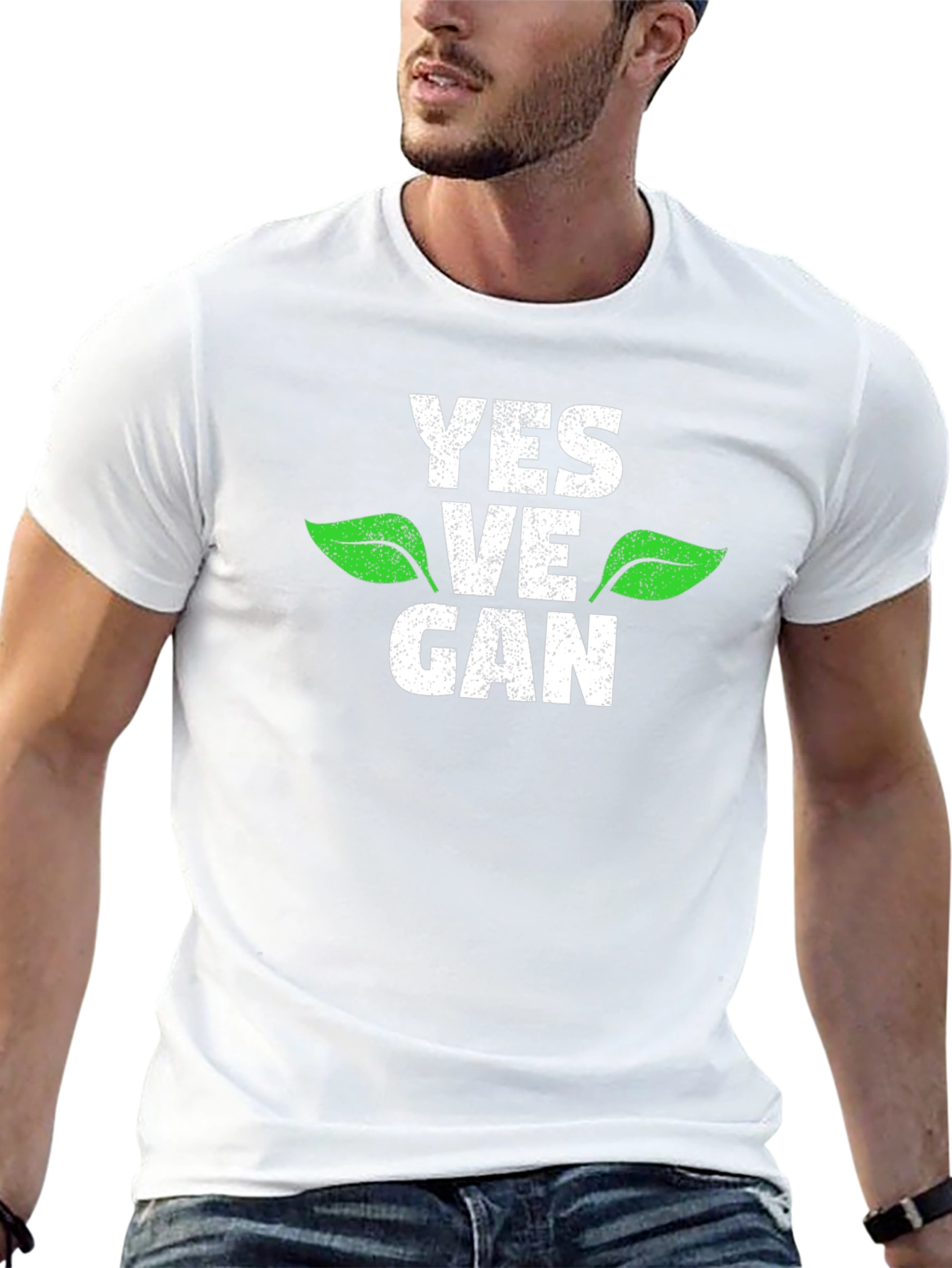 Yes Vegan T-Shirt - Plant-Based Lifestyle