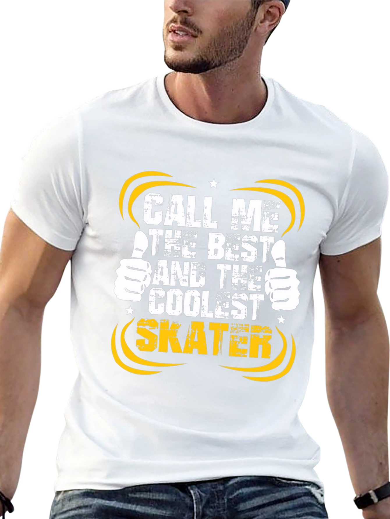 Coolest Skater Graphic Tee - Black T-Shirt