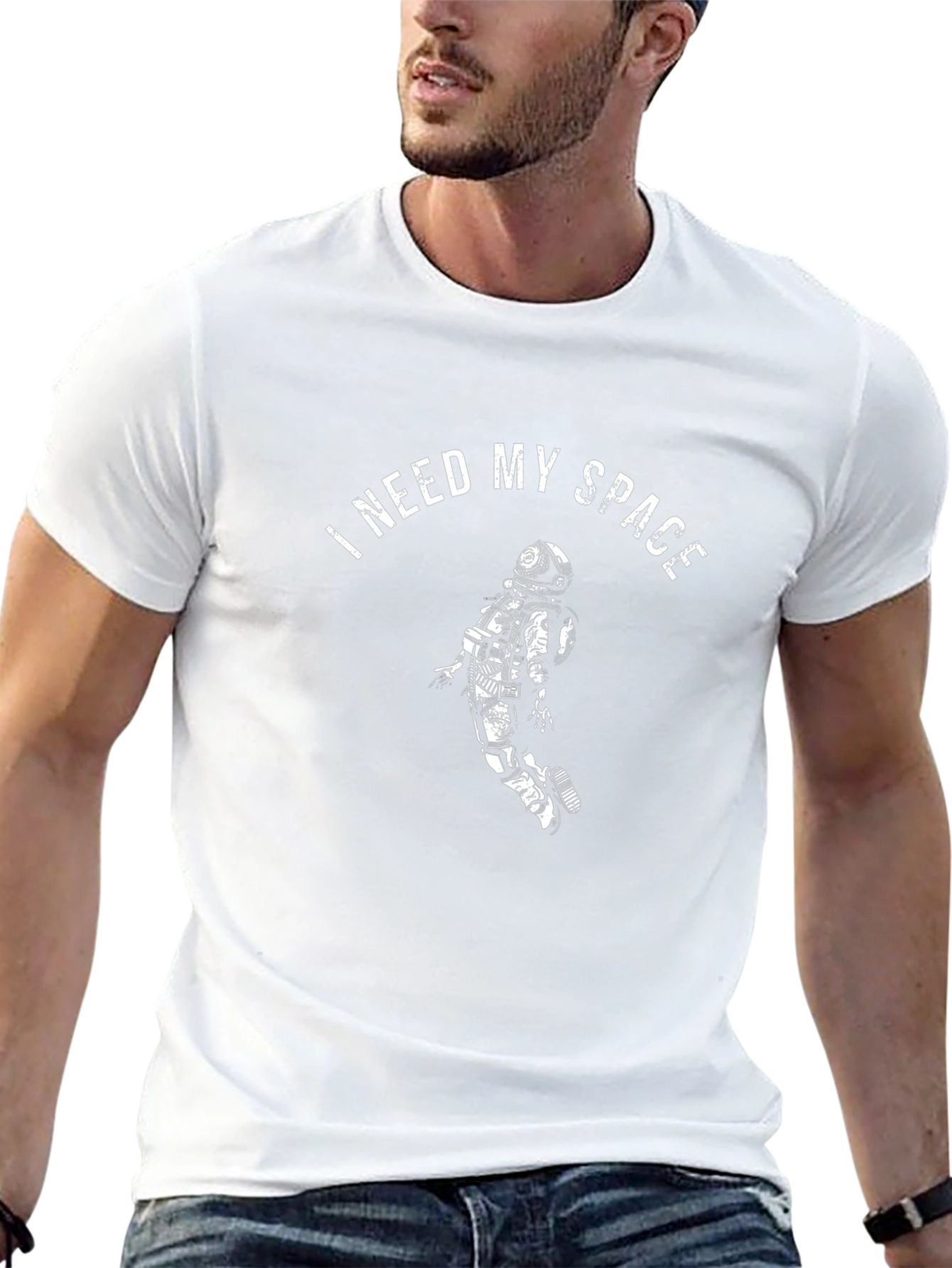 I Need My Space T-Shirt - Astronaut Design