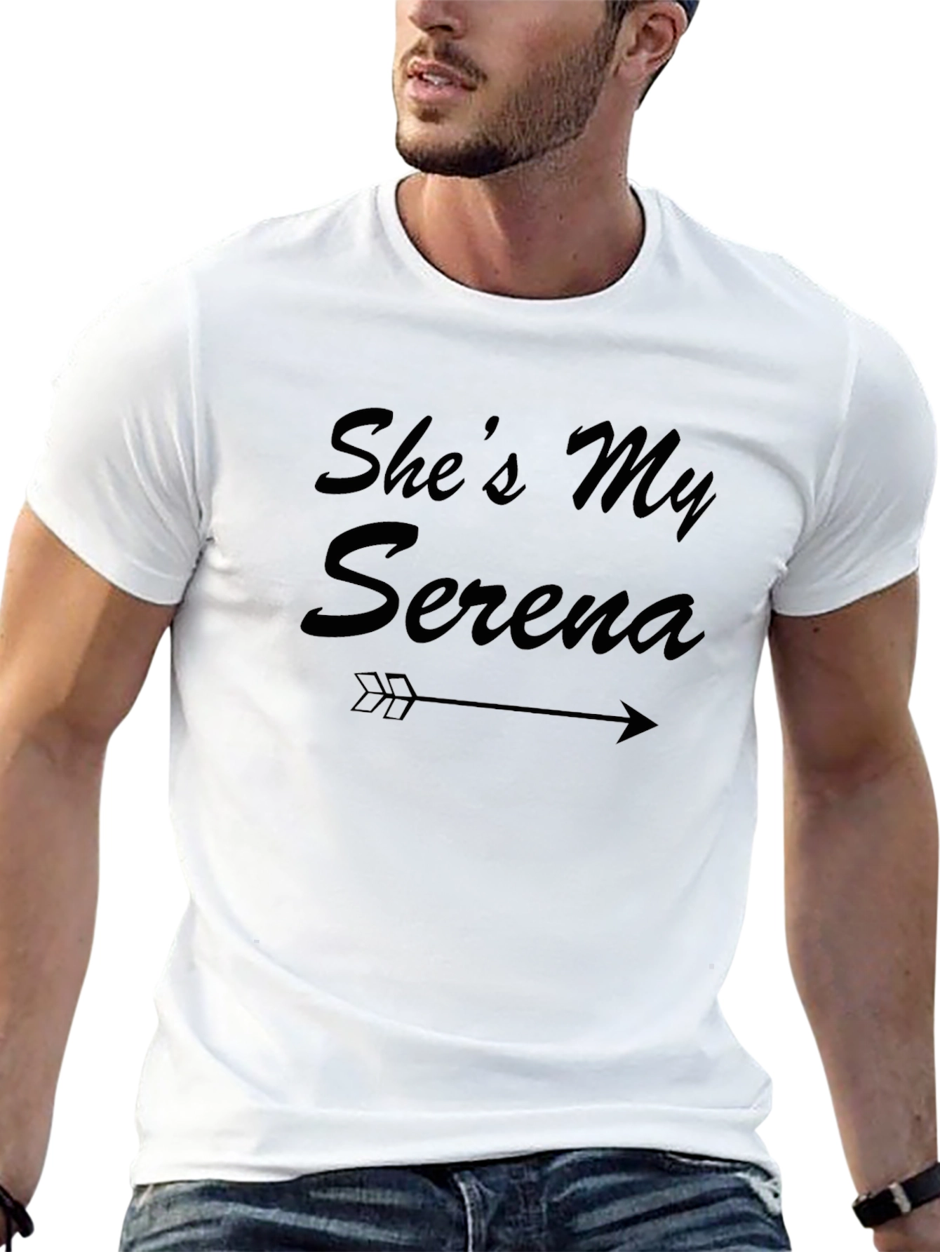 Shes My Serena Matching Couple T-Shirt
