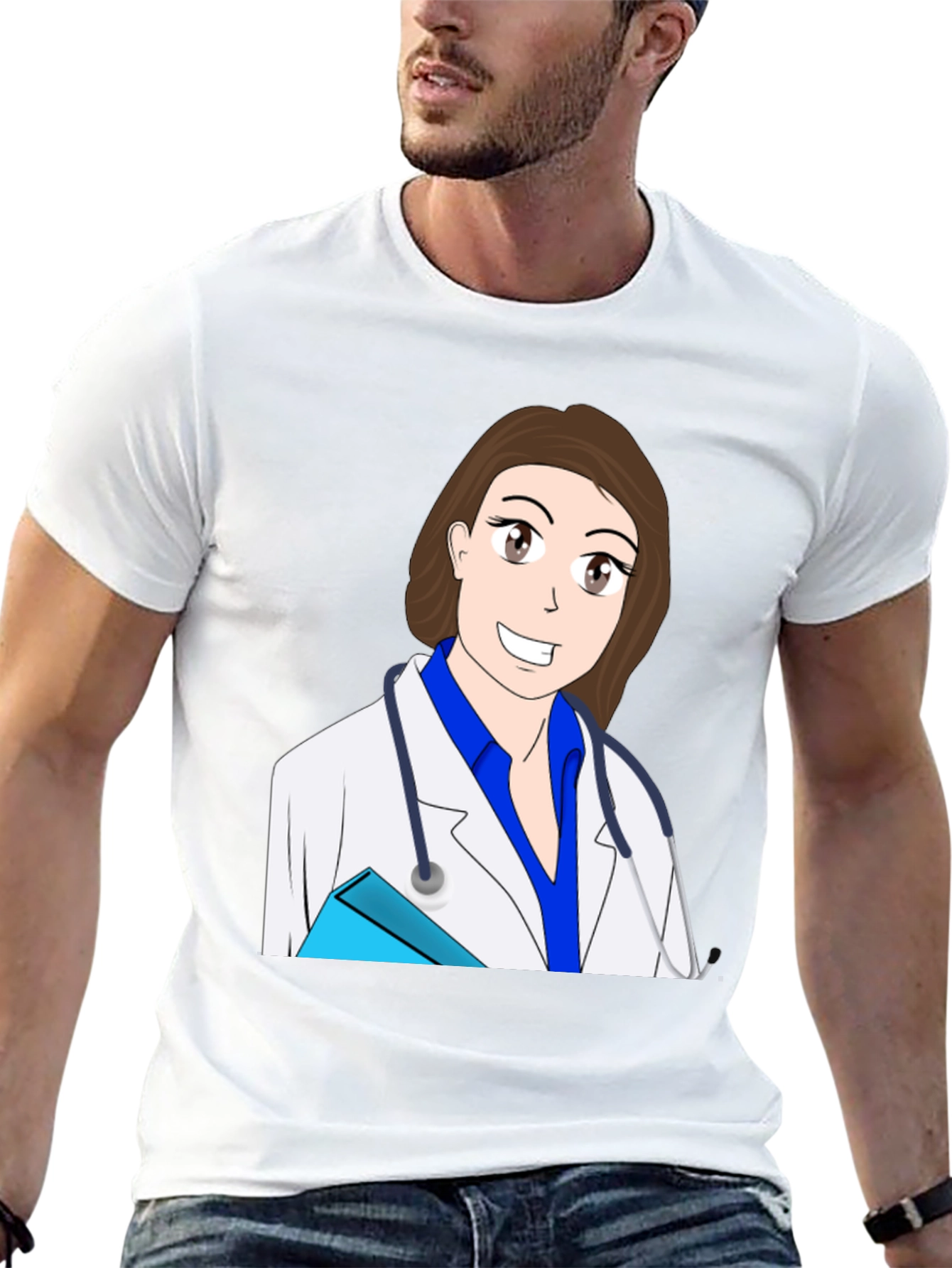 Cartoon Doctor T-Shirt