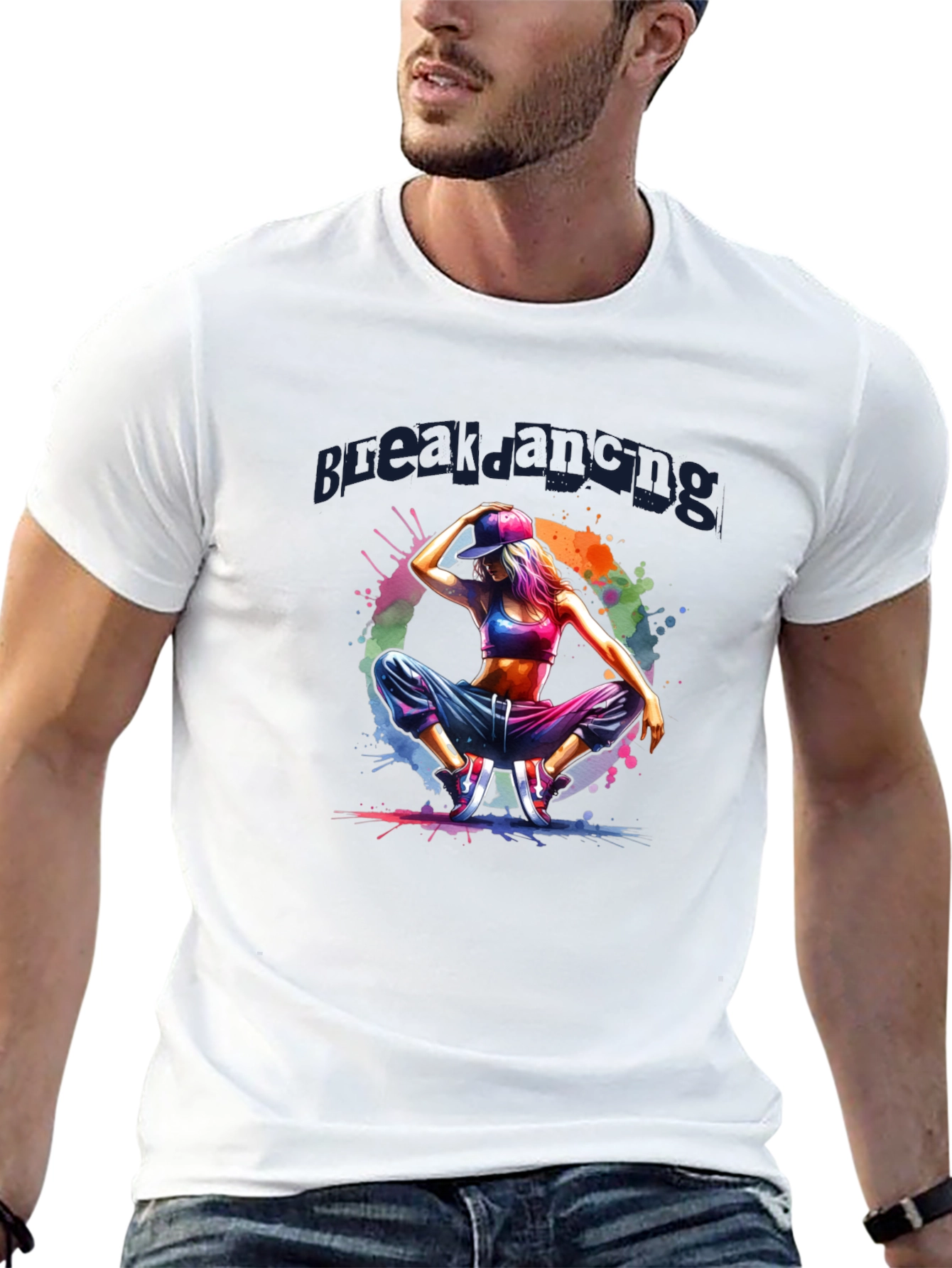 Dancer Graphic Tee - Black