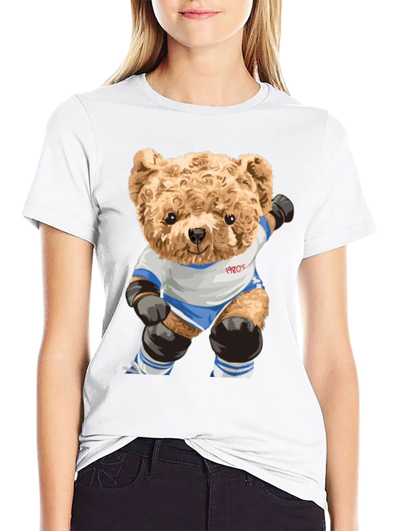 Retro Roller Bear T-Shirt