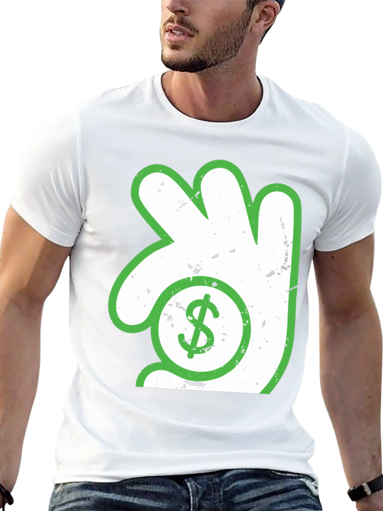 Black Hand Dollar Sign T-Shirt