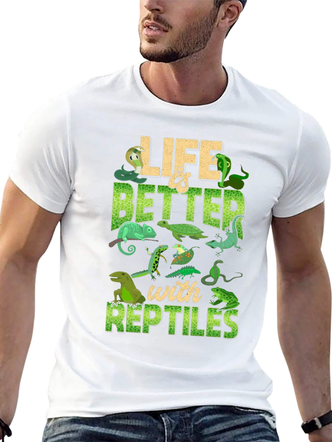 Life Is Better With Reptiles T-Shirt