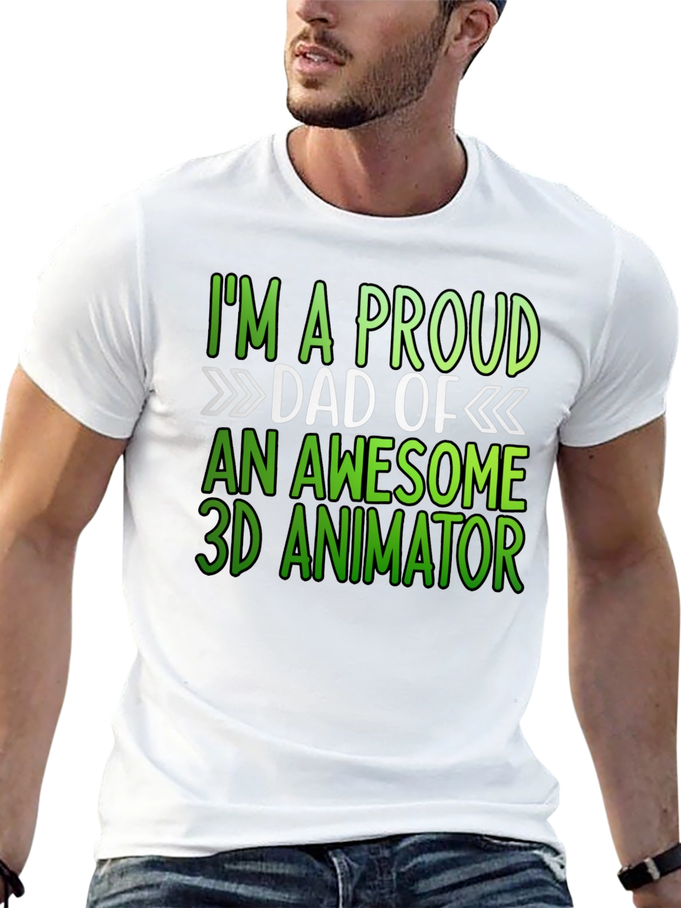 Proud Dad of a 3D Animator T-Shirt