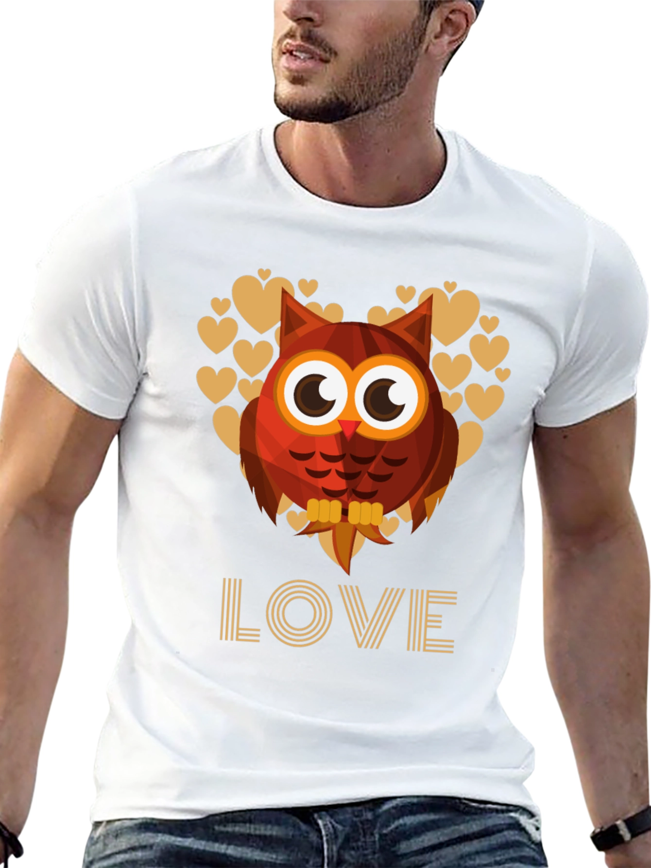Owl Love Graphic Tee - Cute Valentines Day Shirt