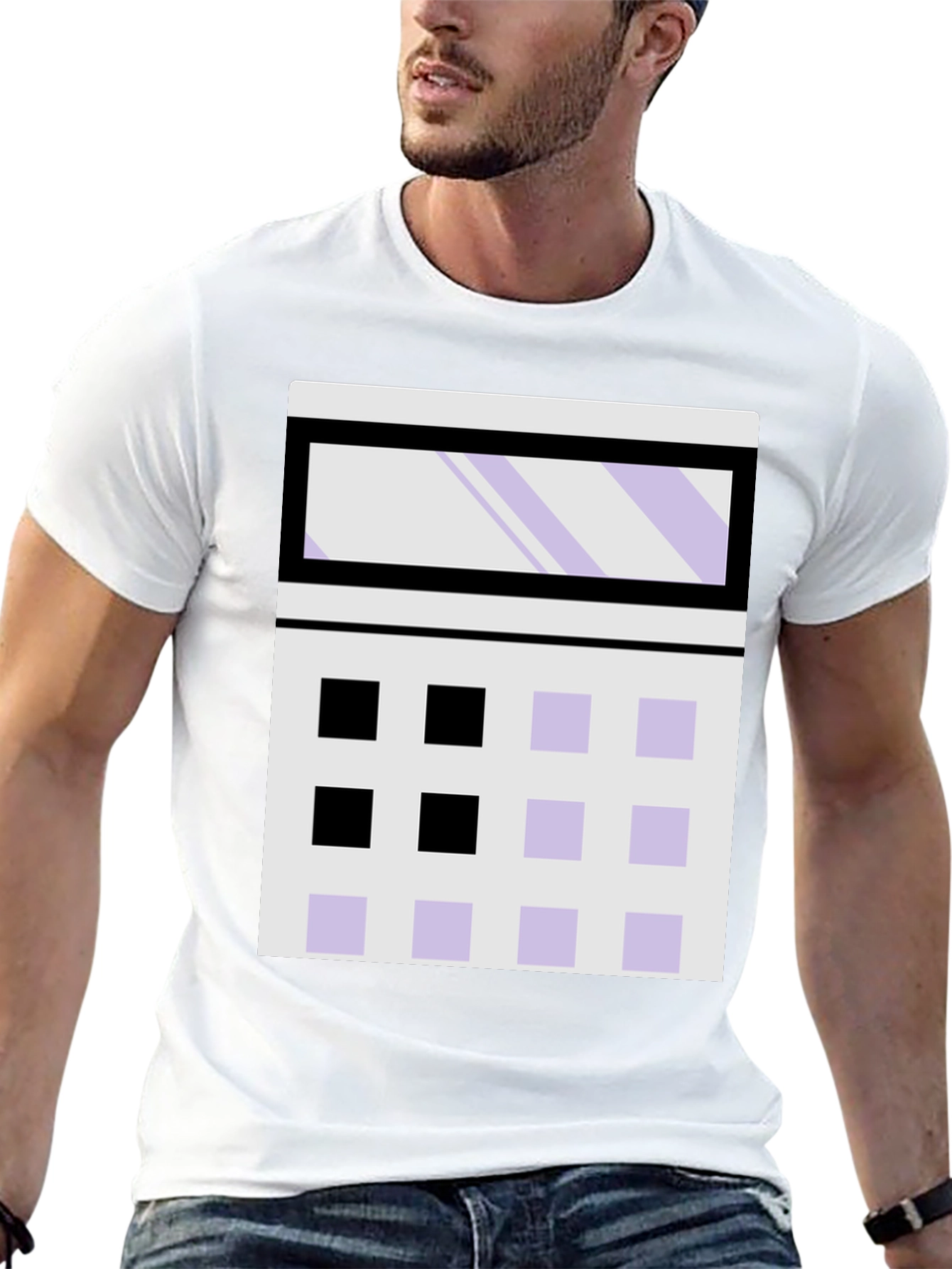 Calculator T-Shirt - Black Graphic Tee