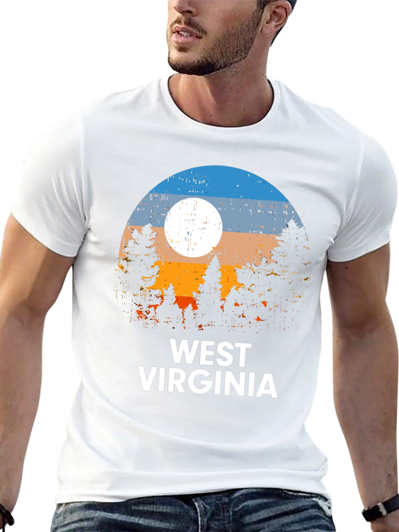 West Virginia Graphic Tee - Nature Scene