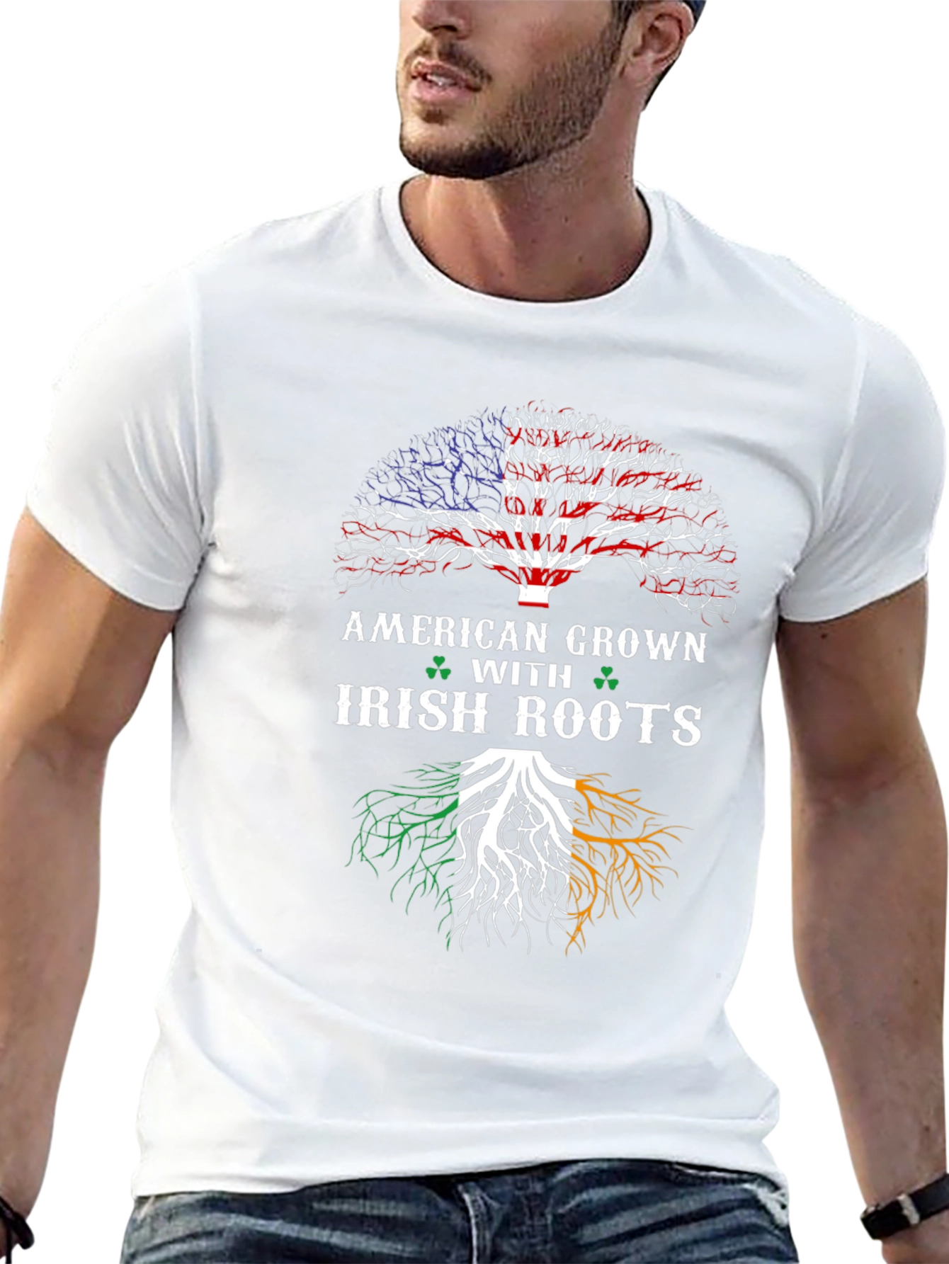 American Grown Irish Roots T-Shirt